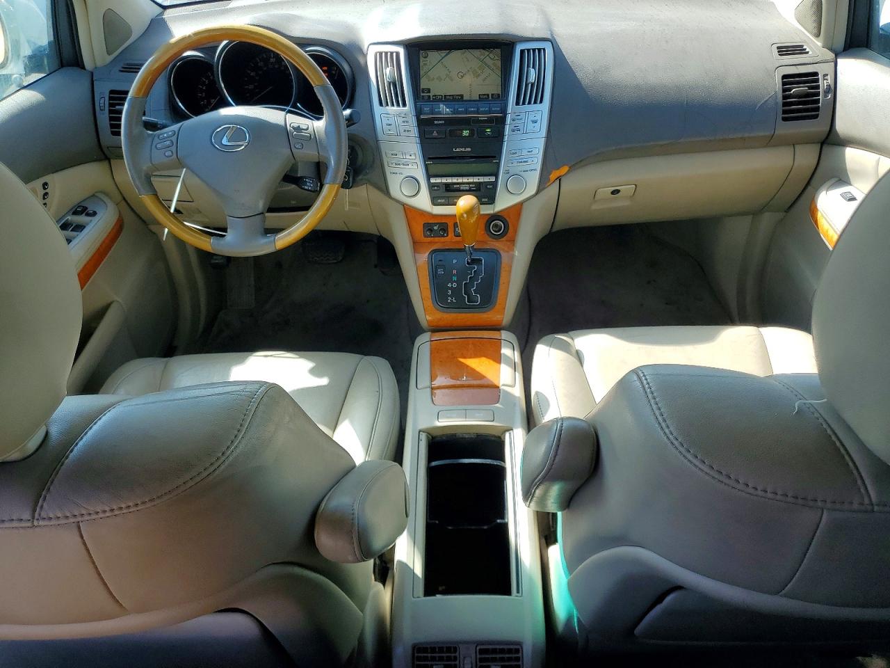 2007 Lexus Rx 350 White vin: 2T2GK31U77C001749