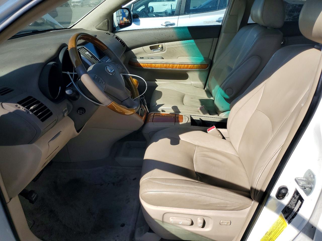 2007 Lexus Rx 350 White vin: 2T2GK31U77C001749