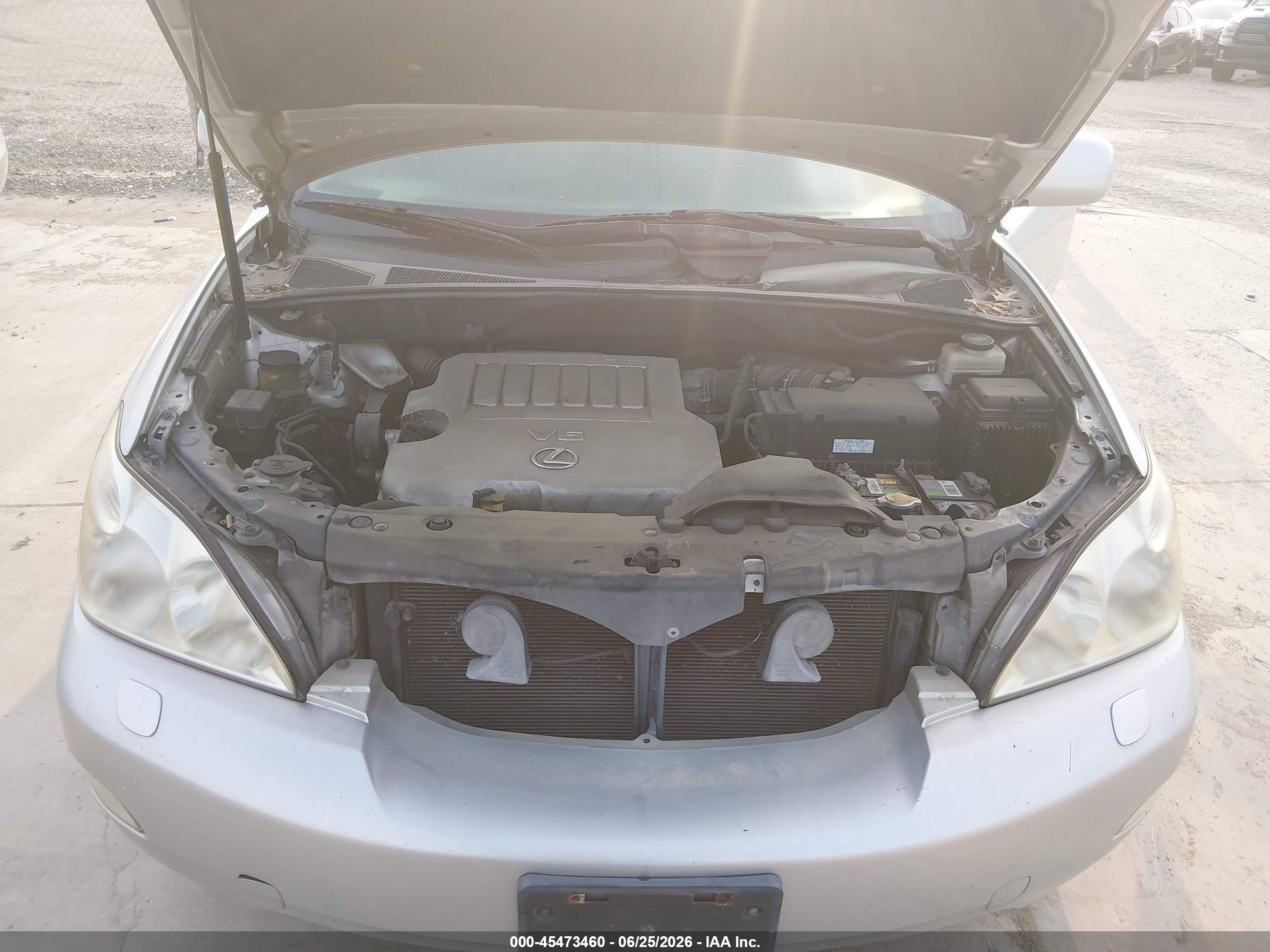 2007 Lexus Rx 350   Silver vin: 2T2GK31U77C008815