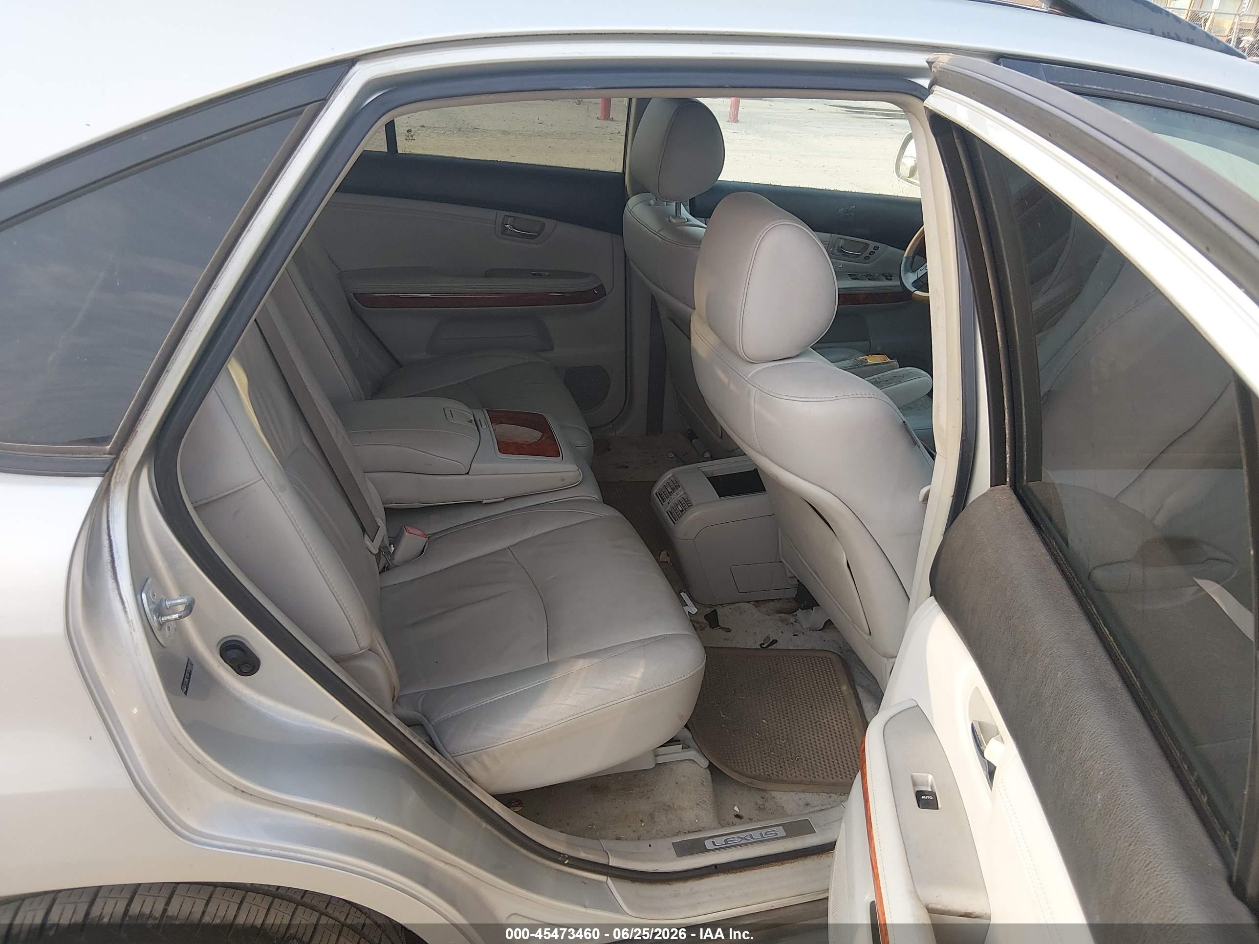 2007 Lexus Rx 350   Silver vin: 2T2GK31U77C008815