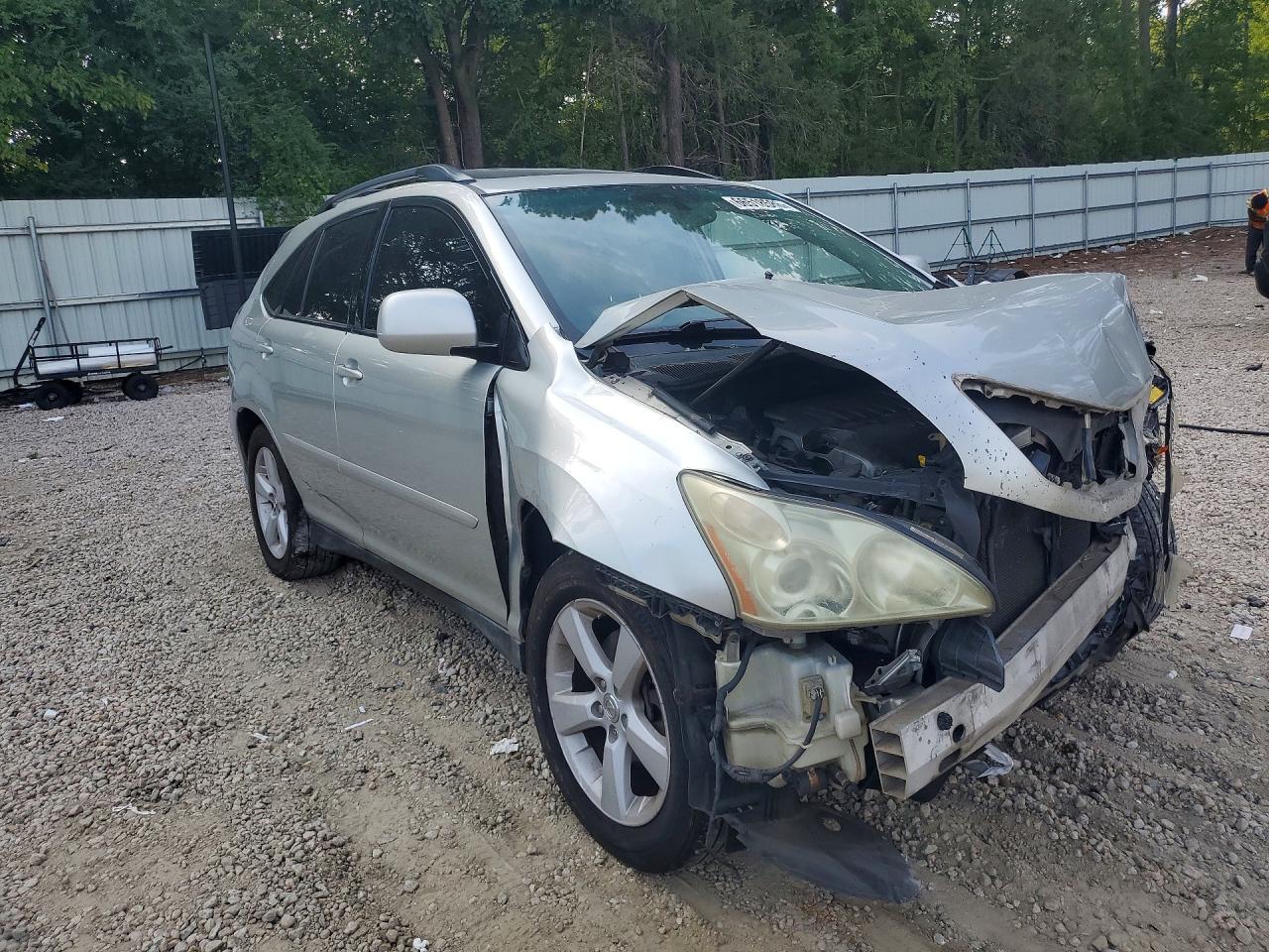 2007 Lexus Rx 350 Silver vin: 2T2GK31U77C009320