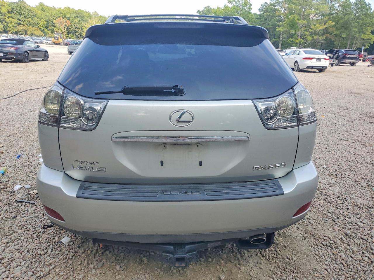 2007 Lexus Rx 350 Silver vin: 2T2GK31U77C009320