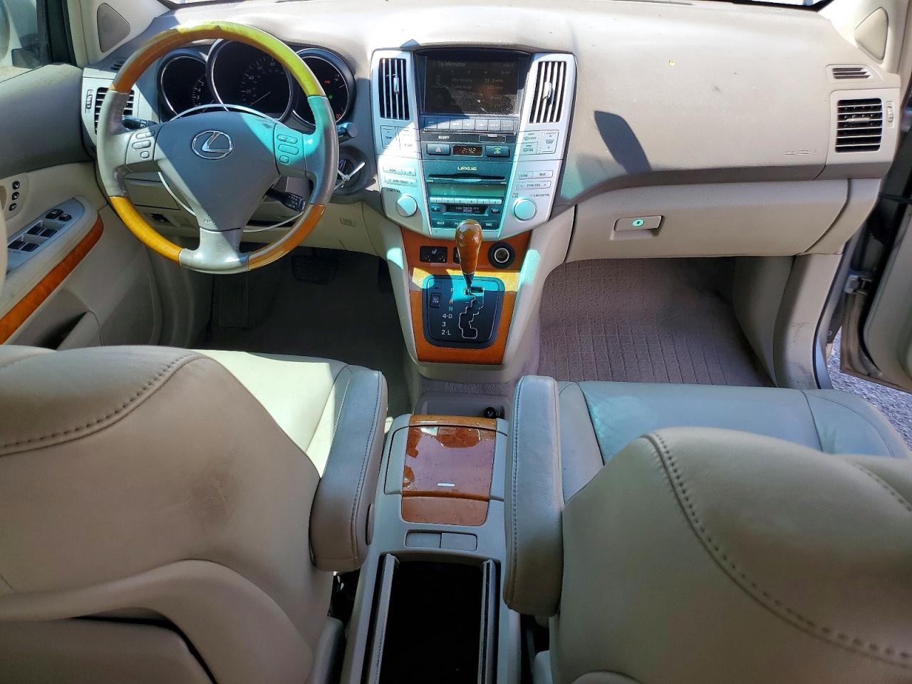 2007 Lexus Rx 350 Gold vin: 2T2GK31U77C009687