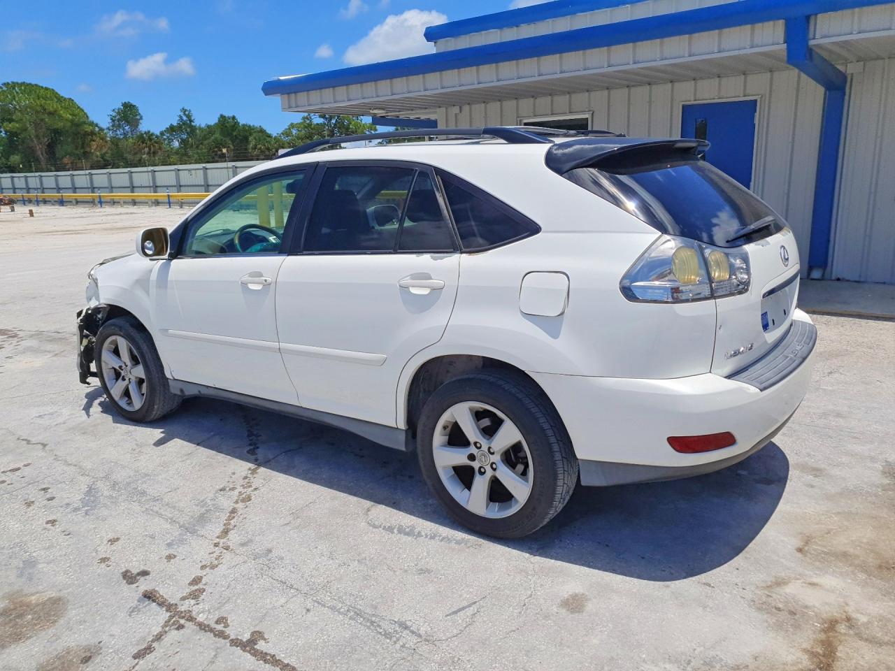 2007 Lexus Rx 350 White vin: 2T2GK31U77C014680