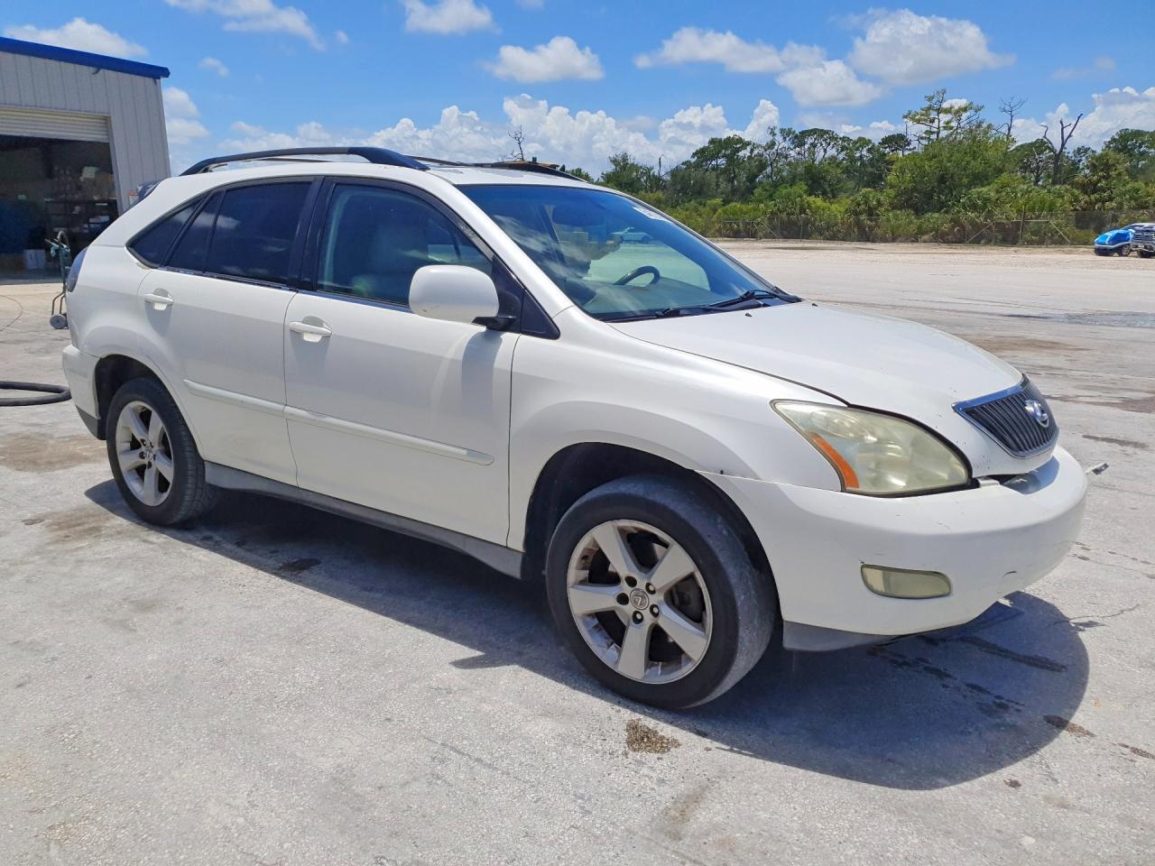 2007 Lexus Rx 350 White vin: 2T2GK31U77C014680