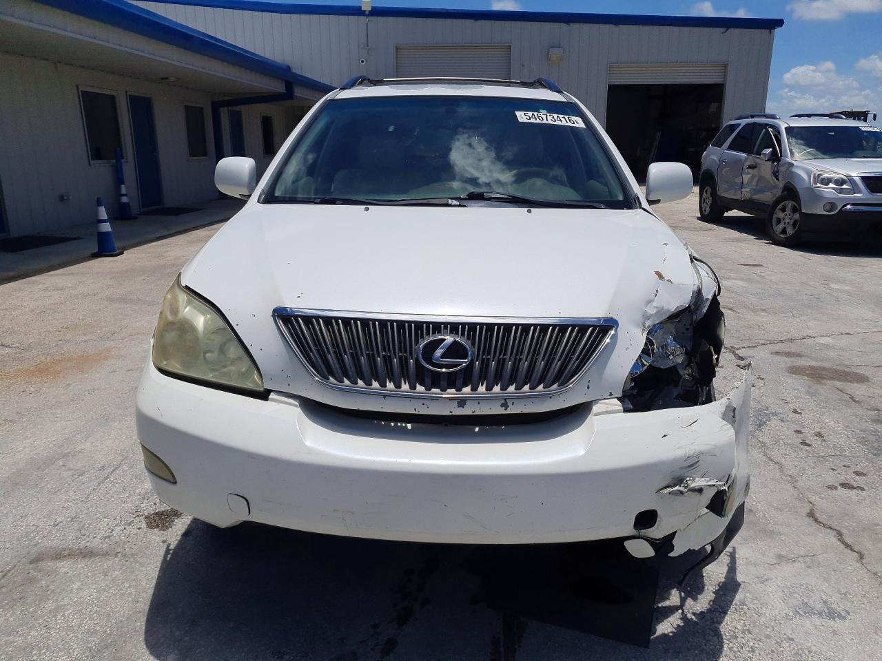 2007 Lexus Rx 350 White vin: 2T2GK31U77C014680