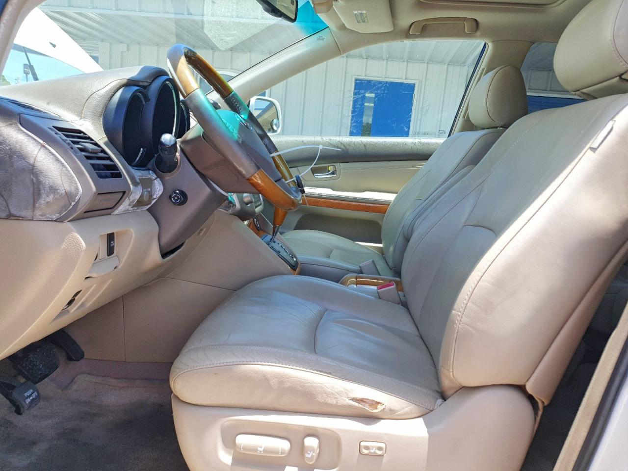 2007 Lexus Rx 350 White vin: 2T2GK31U77C014680