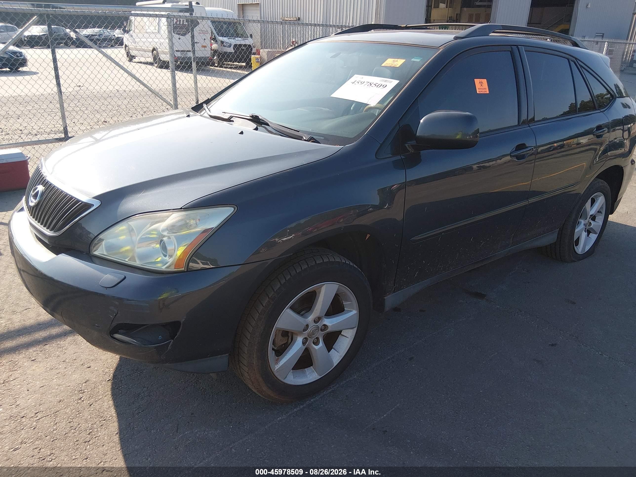 2007 Lexus Rx 350 Синий vin: 2T2GK31U77C018258