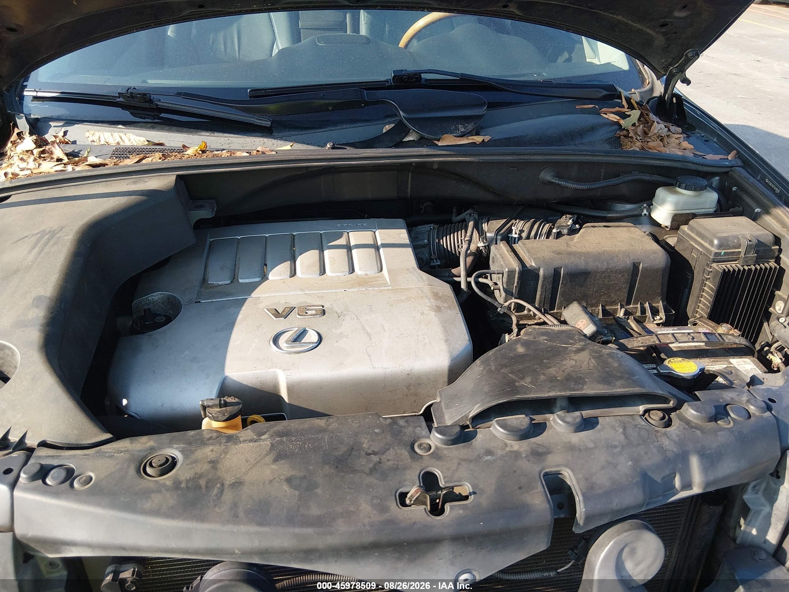 2007 Lexus Rx 350 Синий vin: 2T2GK31U77C018258