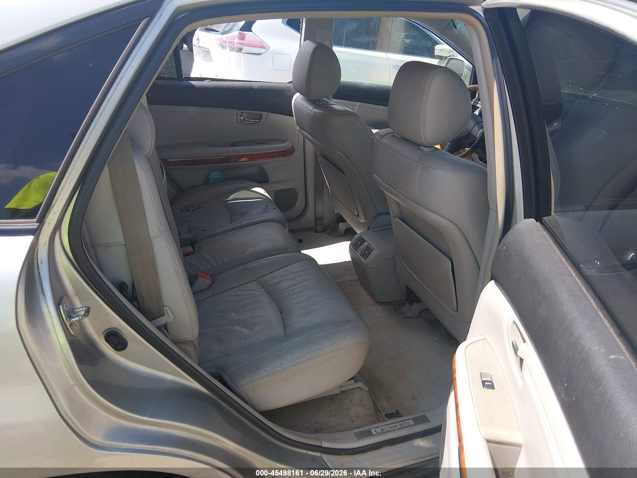 2008 Lexus Rx 350 Silver vin: 2T2GK31U78C031593