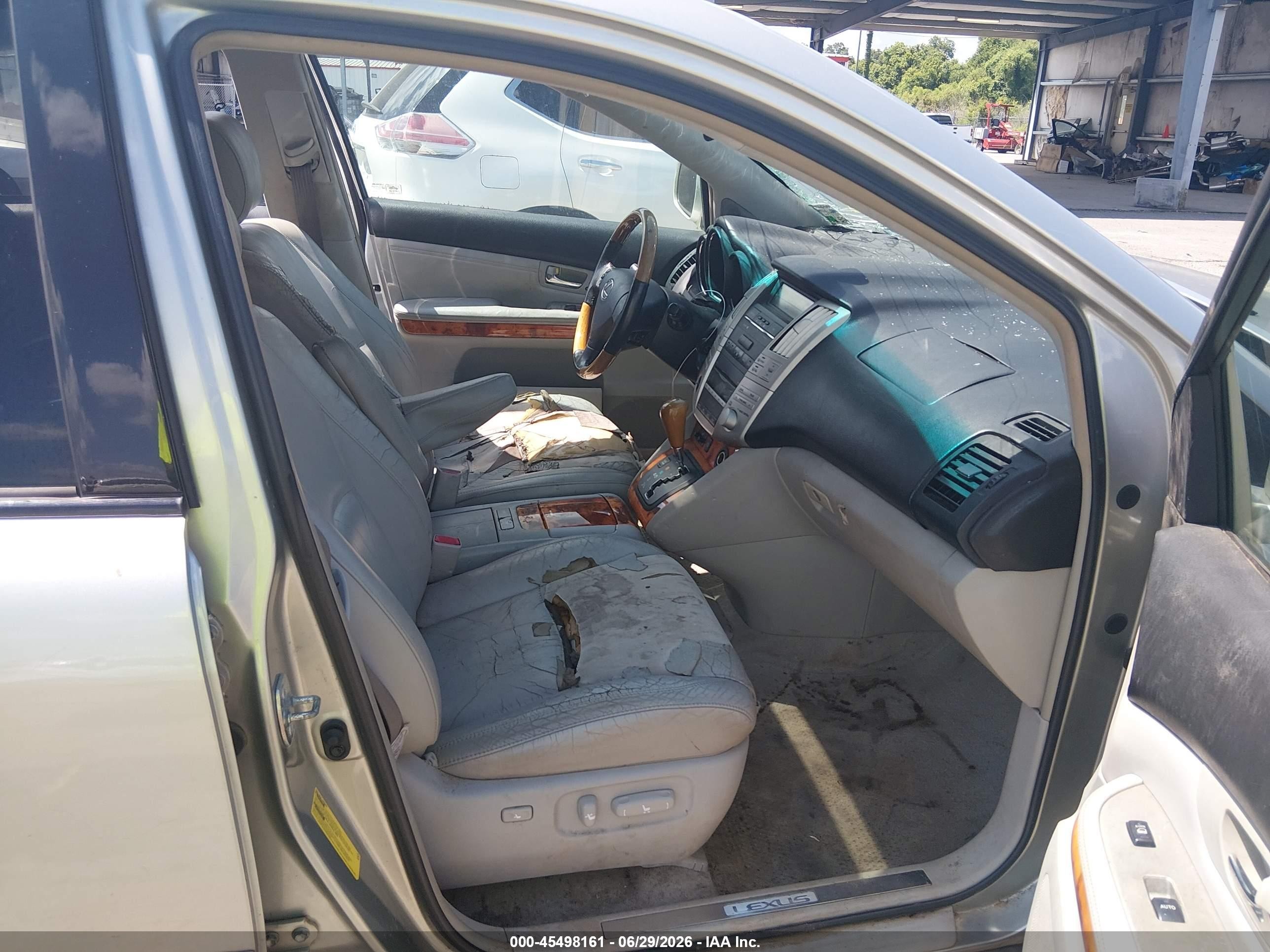 2008 Lexus Rx 350 Silver vin: 2T2GK31U78C031593