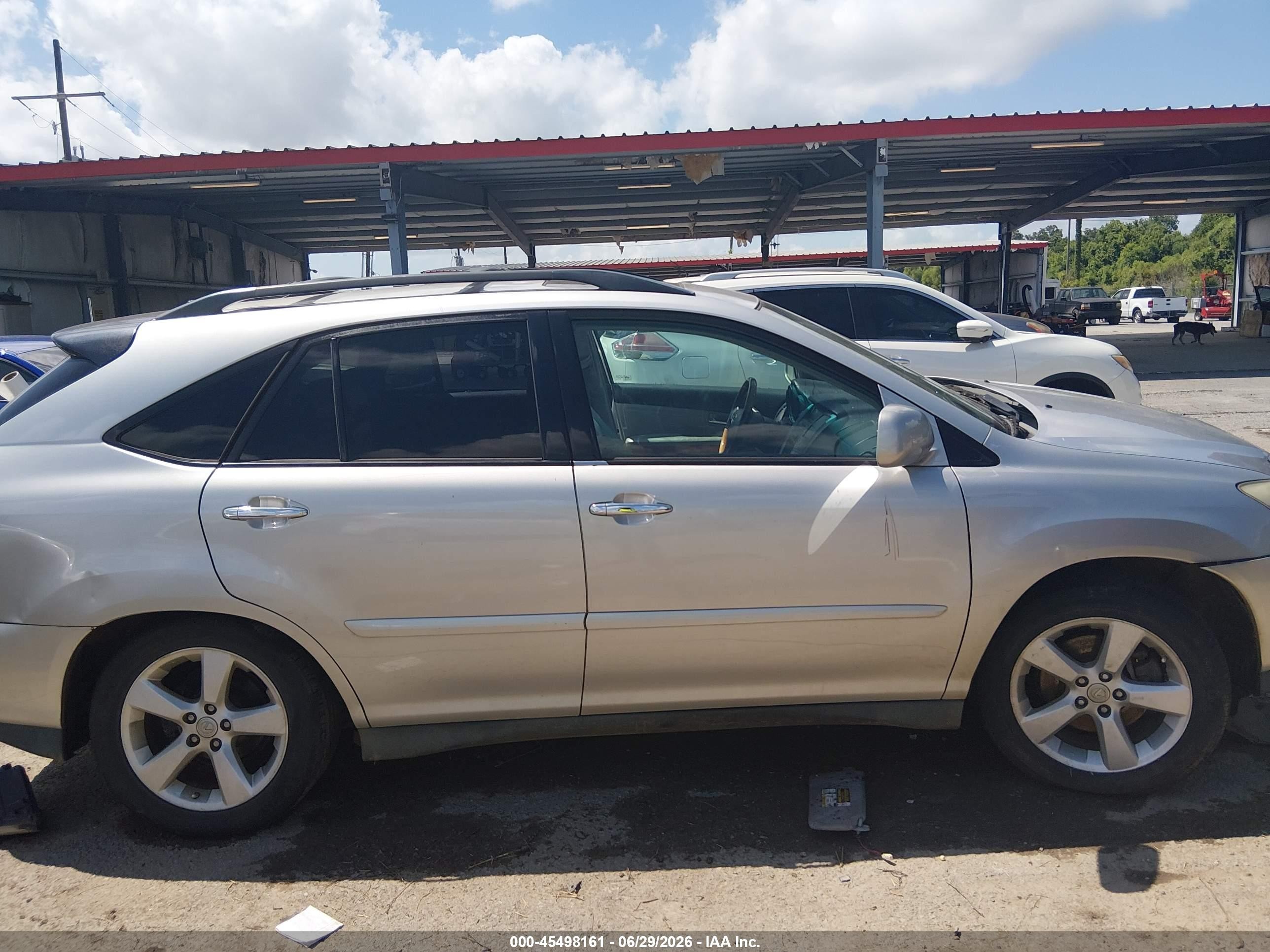 2008 Lexus Rx 350 Silver vin: 2T2GK31U78C031593