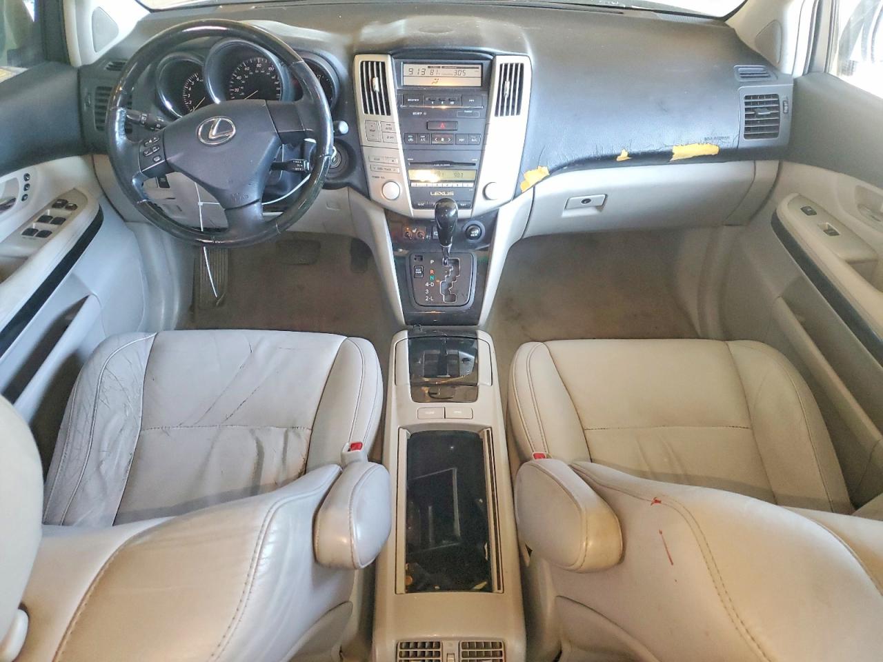 2008 Lexus Rx 350 Silver vin: 2T2GK31U78C034140