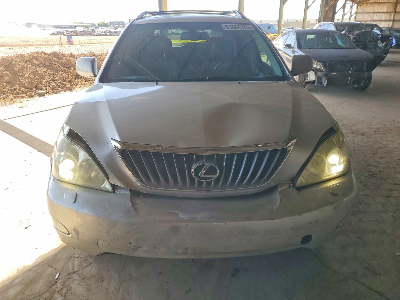 2008 Lexus Rx 350 Silver vin: 2T2GK31U78C034140