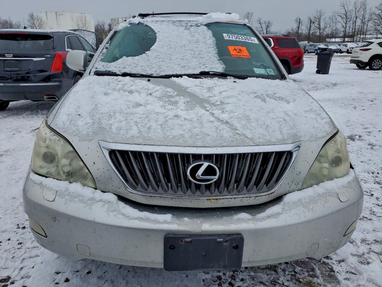 2008 Lexus Rx 350 Silver vin: 2T2GK31U78C043405