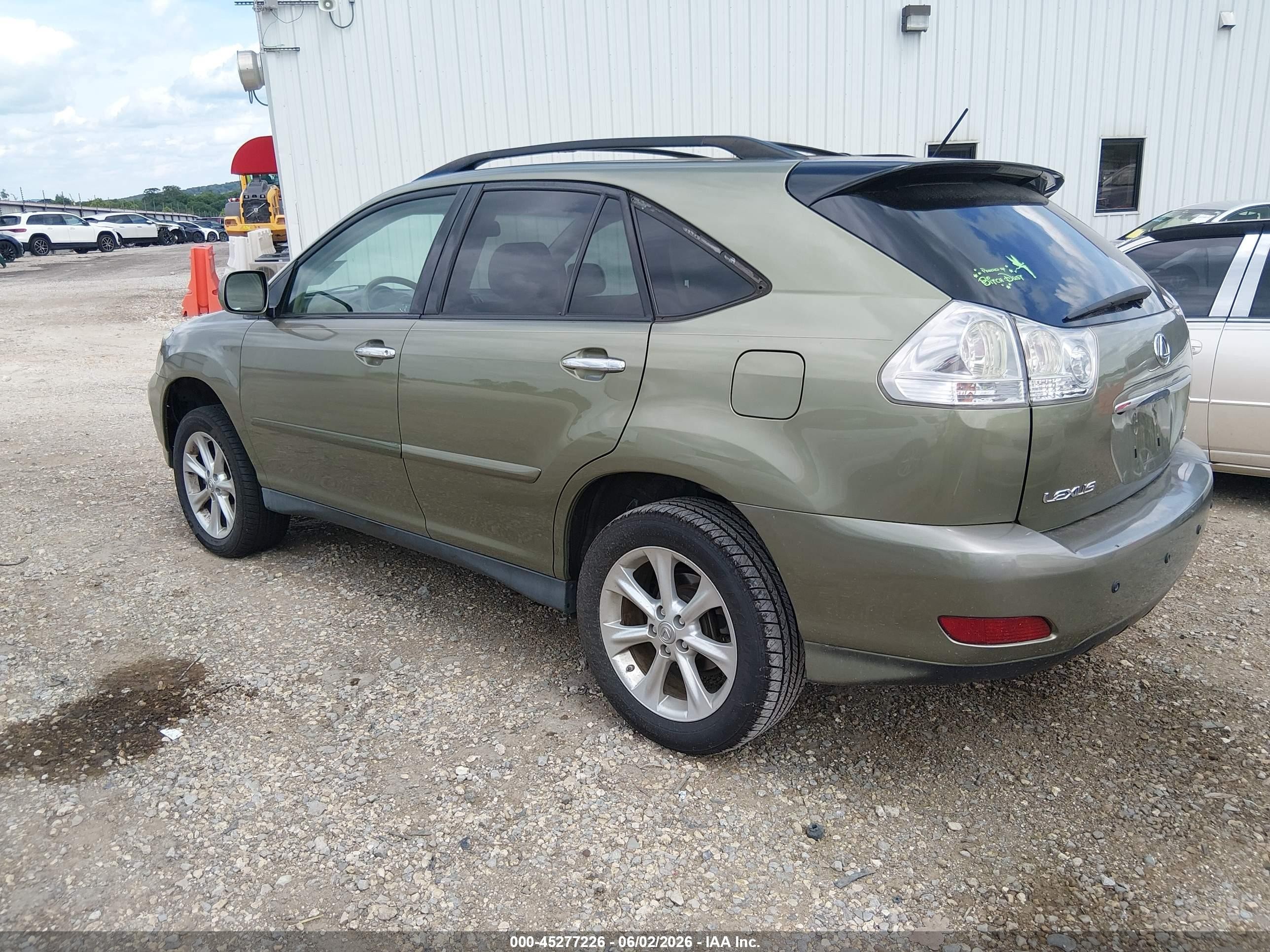 2008 Lexus Rx 350   Green vin: 2T2GK31U78C054372