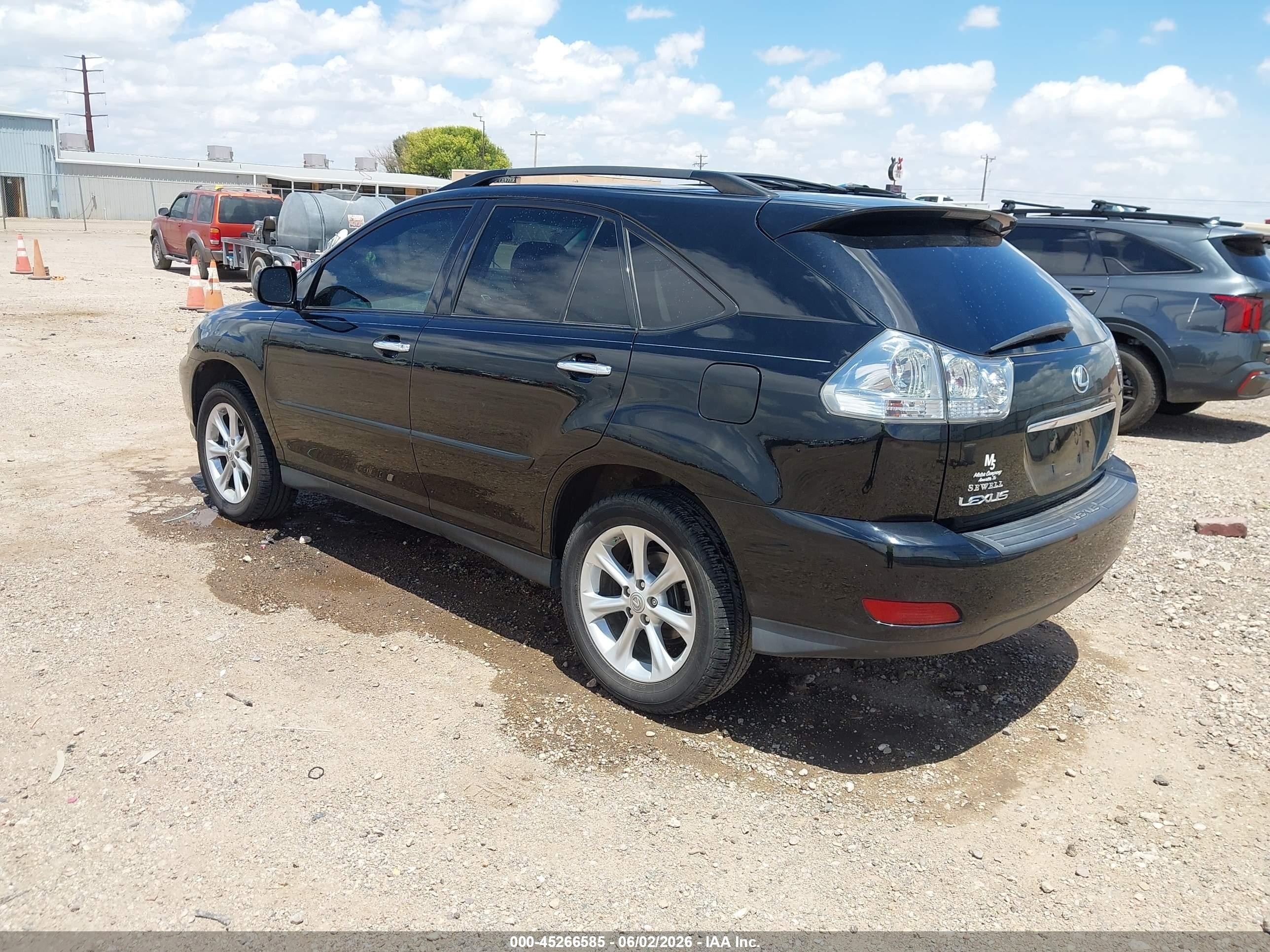 2009 Lexus Rx 350   Black vin: 2T2GK31U79C059542