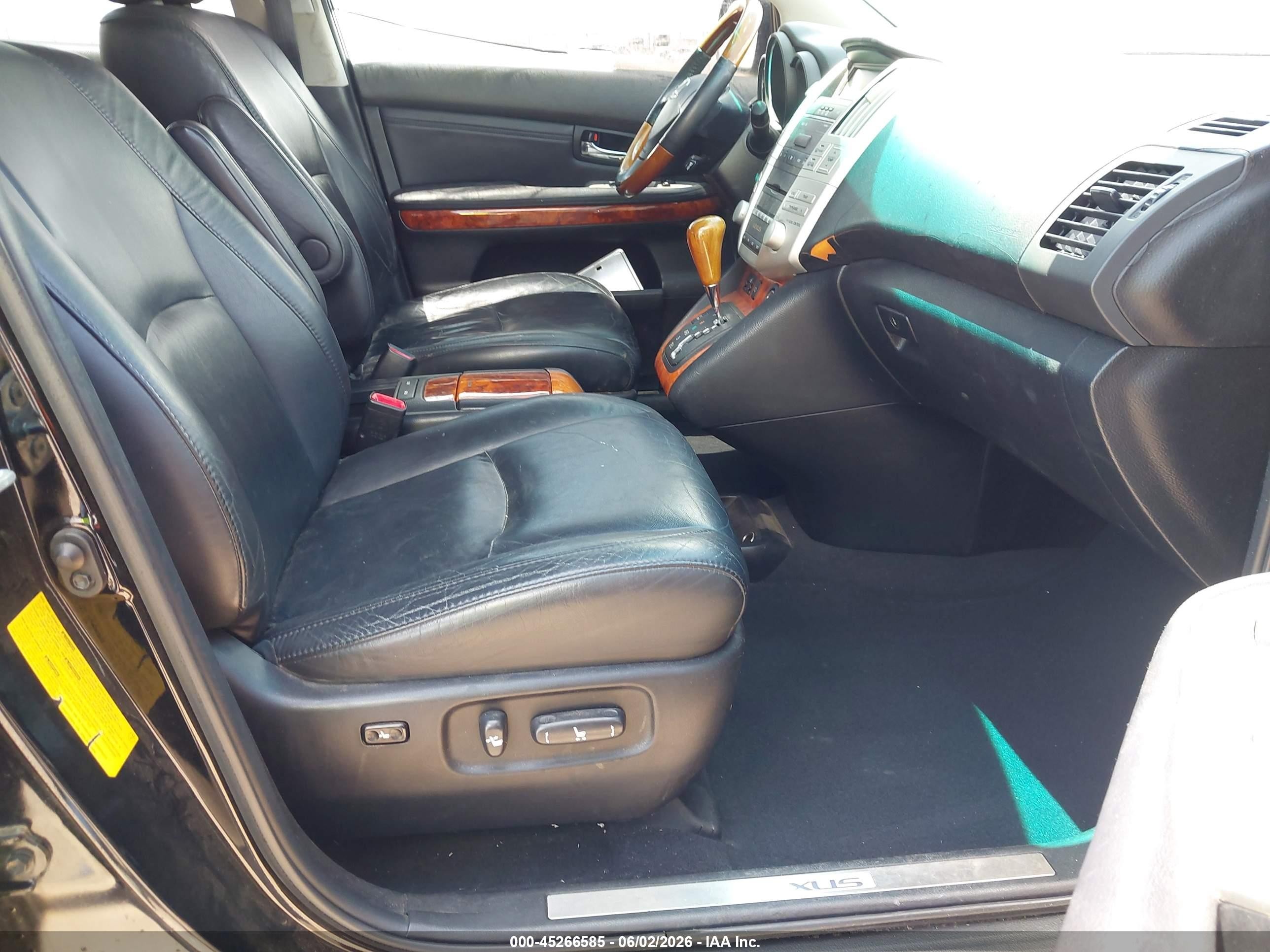 2009 Lexus Rx 350   Black vin: 2T2GK31U79C059542