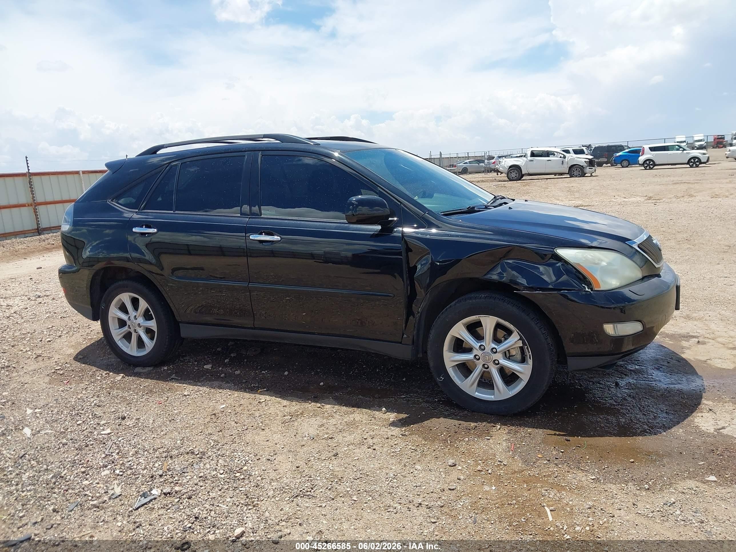 2009 Lexus Rx 350   Black vin: 2T2GK31U79C059542