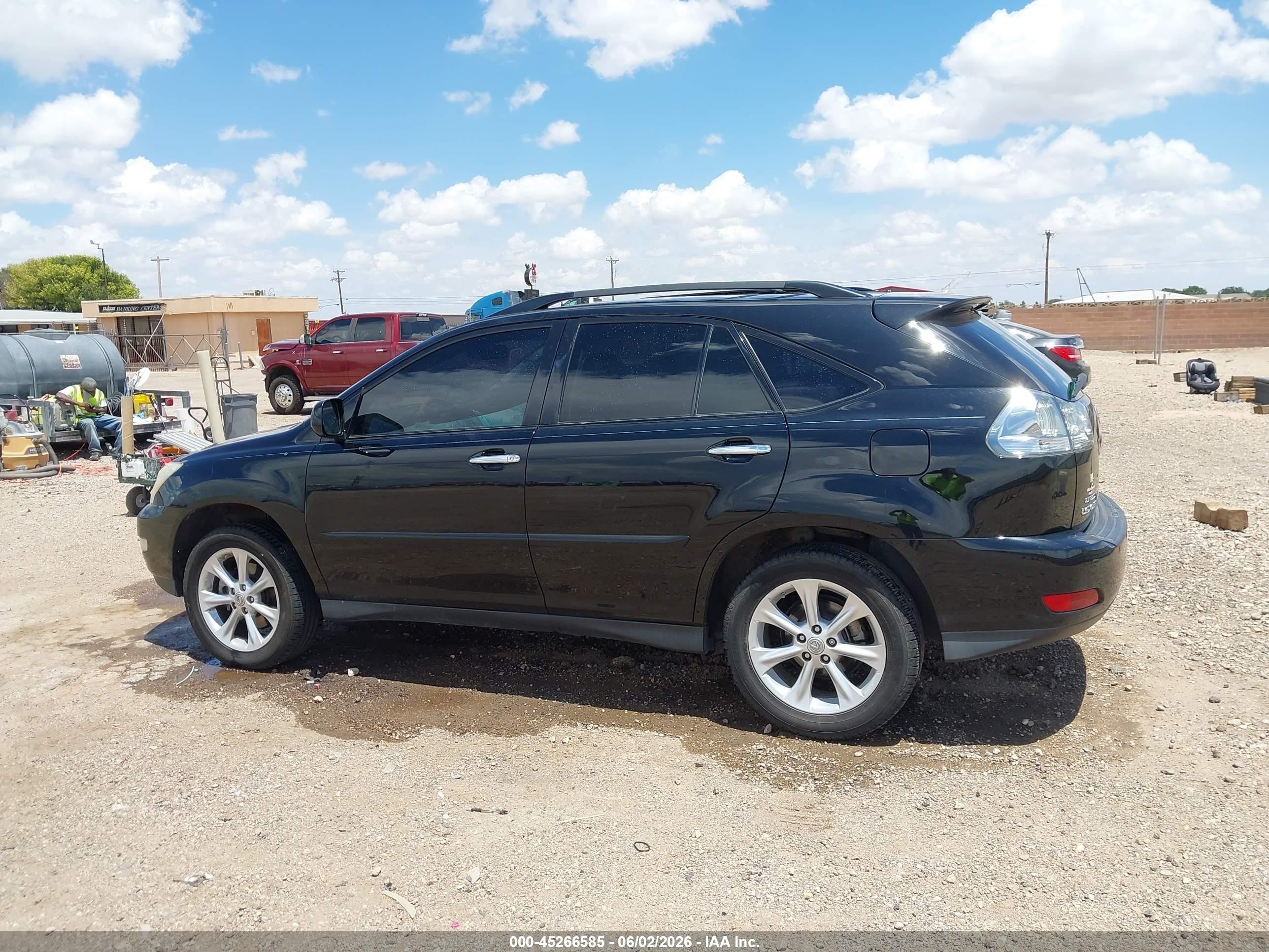2009 Lexus Rx 350   Black vin: 2T2GK31U79C059542