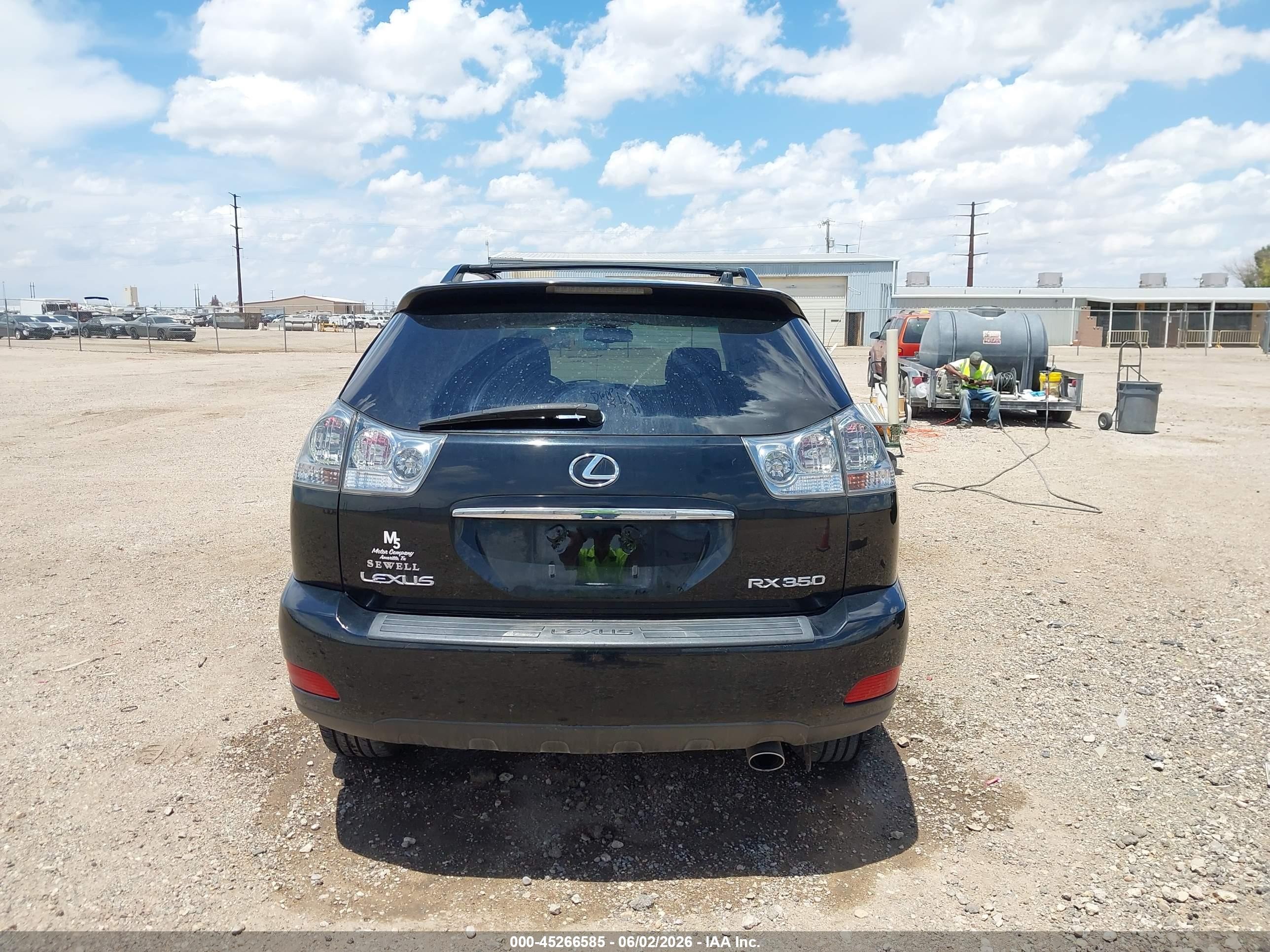 2009 Lexus Rx 350   Black vin: 2T2GK31U79C059542