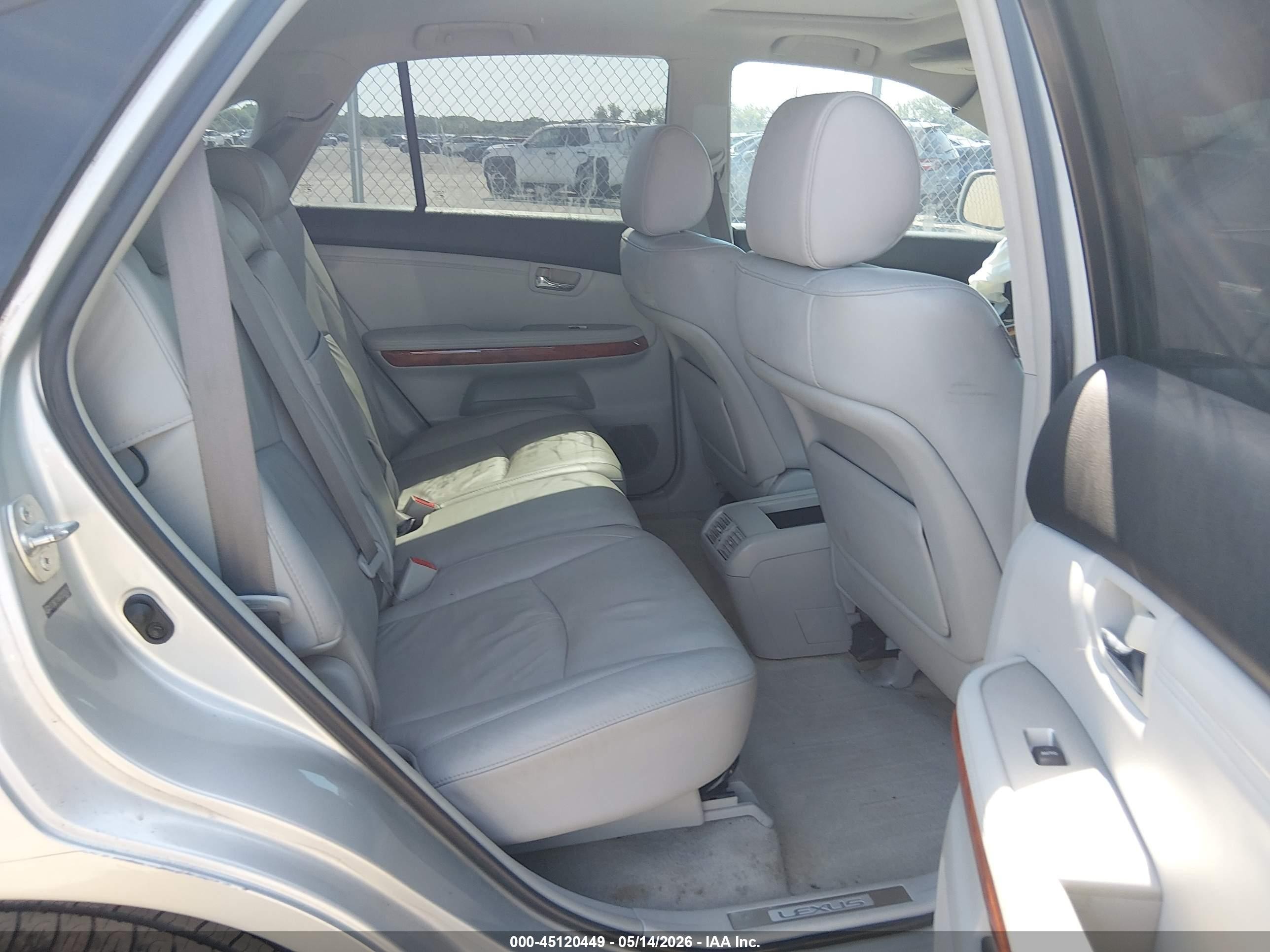 2007 Lexus Rx 350   Silver vin: 2T2GK31U87C002635