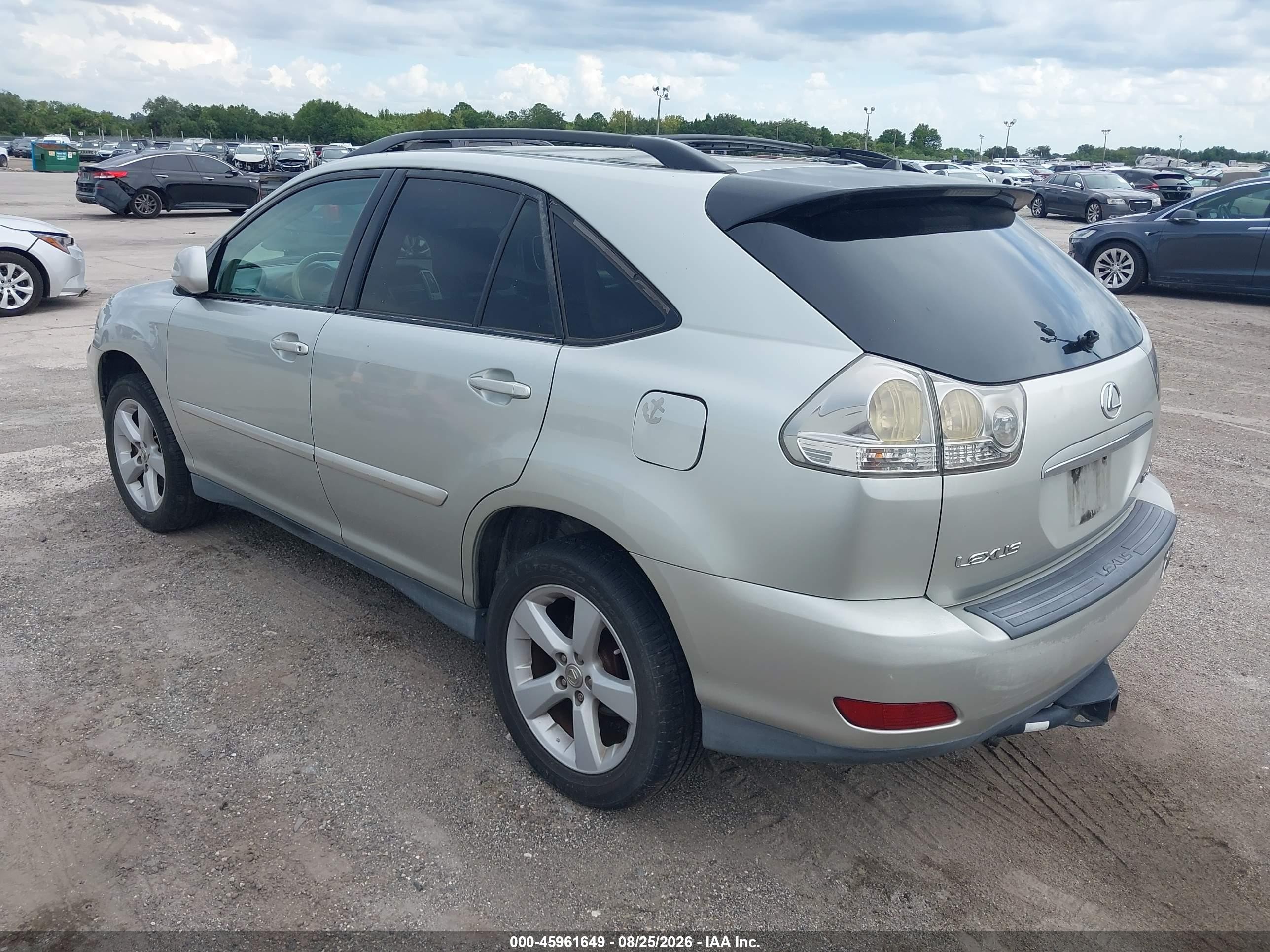 2007 Lexus Rx 350   Silver vin: 2T2GK31U87C004949