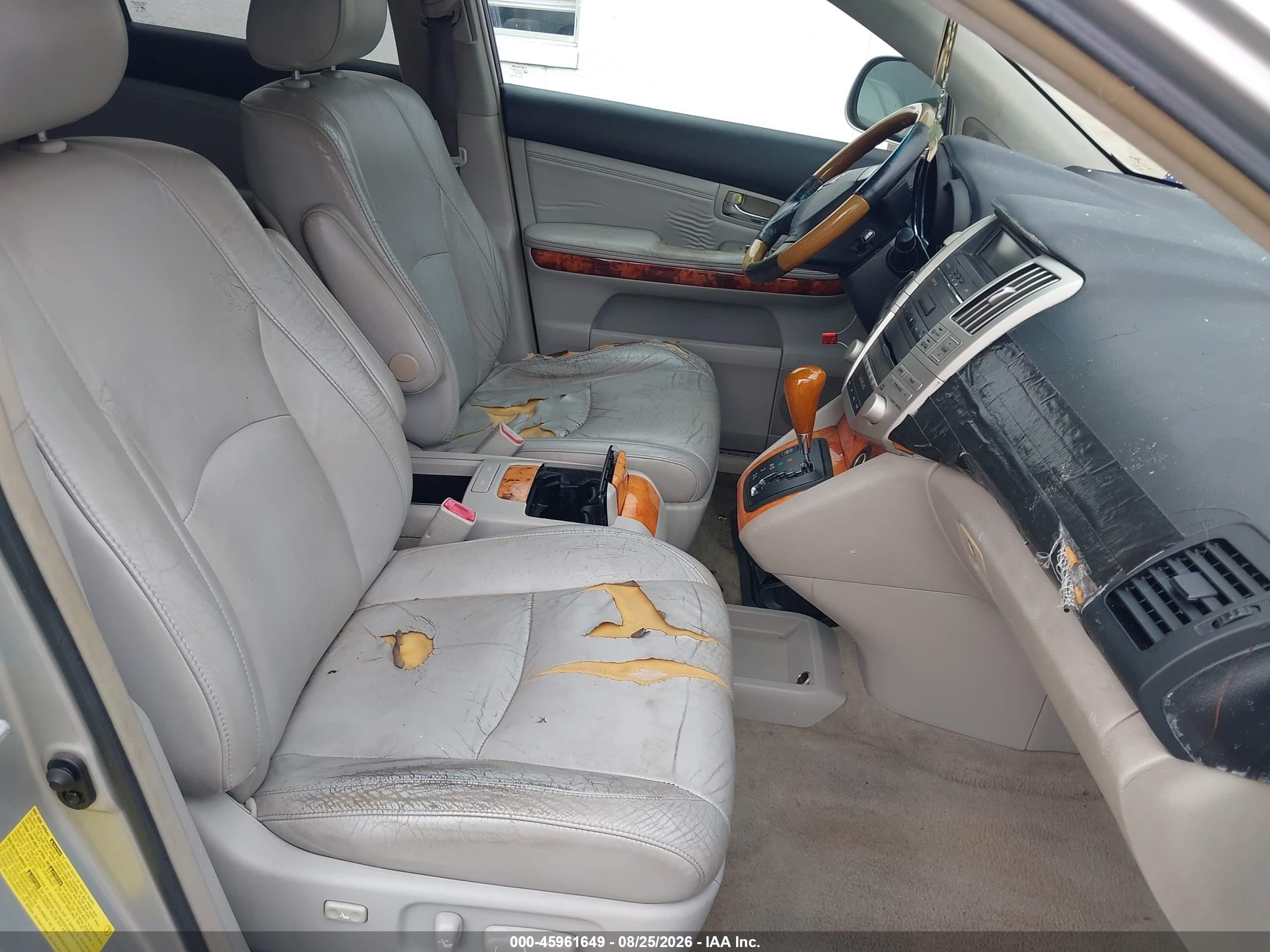 2007 Lexus Rx 350   Silver vin: 2T2GK31U87C004949