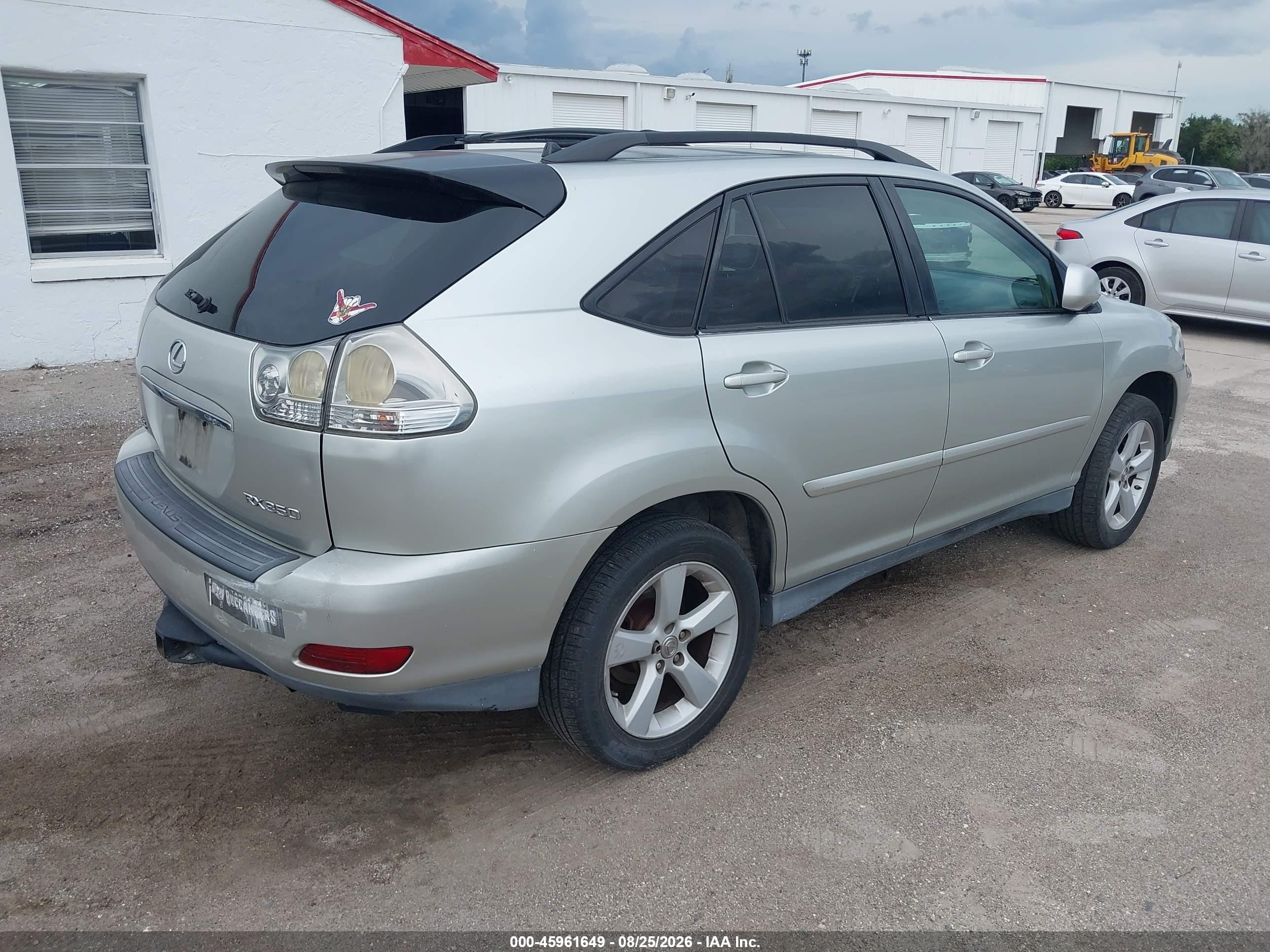 2007 Lexus Rx 350   Silver vin: 2T2GK31U87C004949