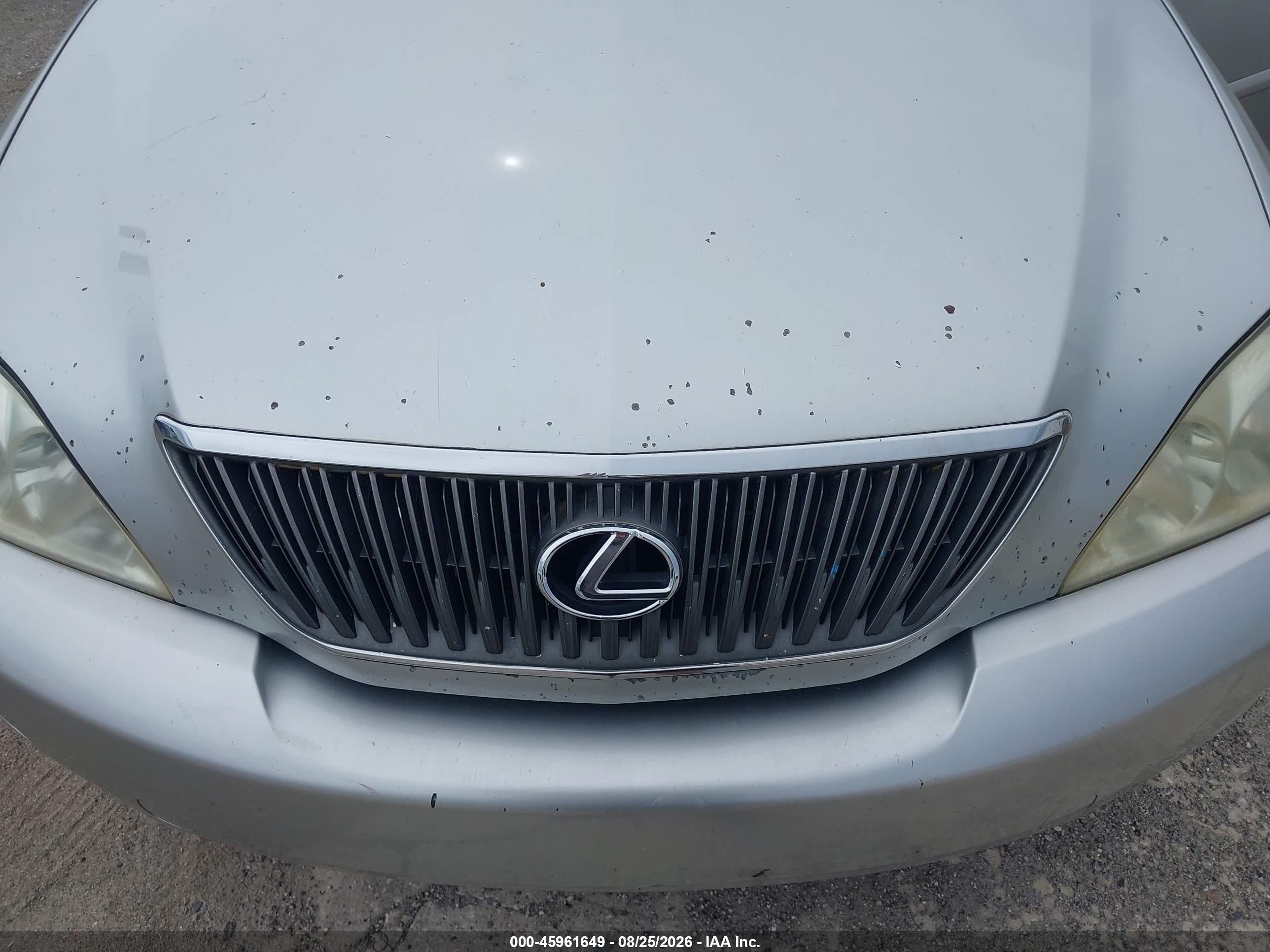 2007 Lexus Rx 350   Silver vin: 2T2GK31U87C004949