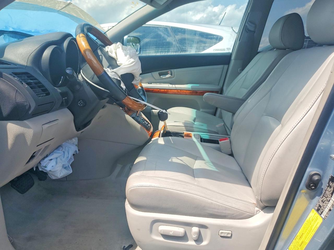 2007 Lexus Rx 350 Blue vin: 2T2GK31U87C006197