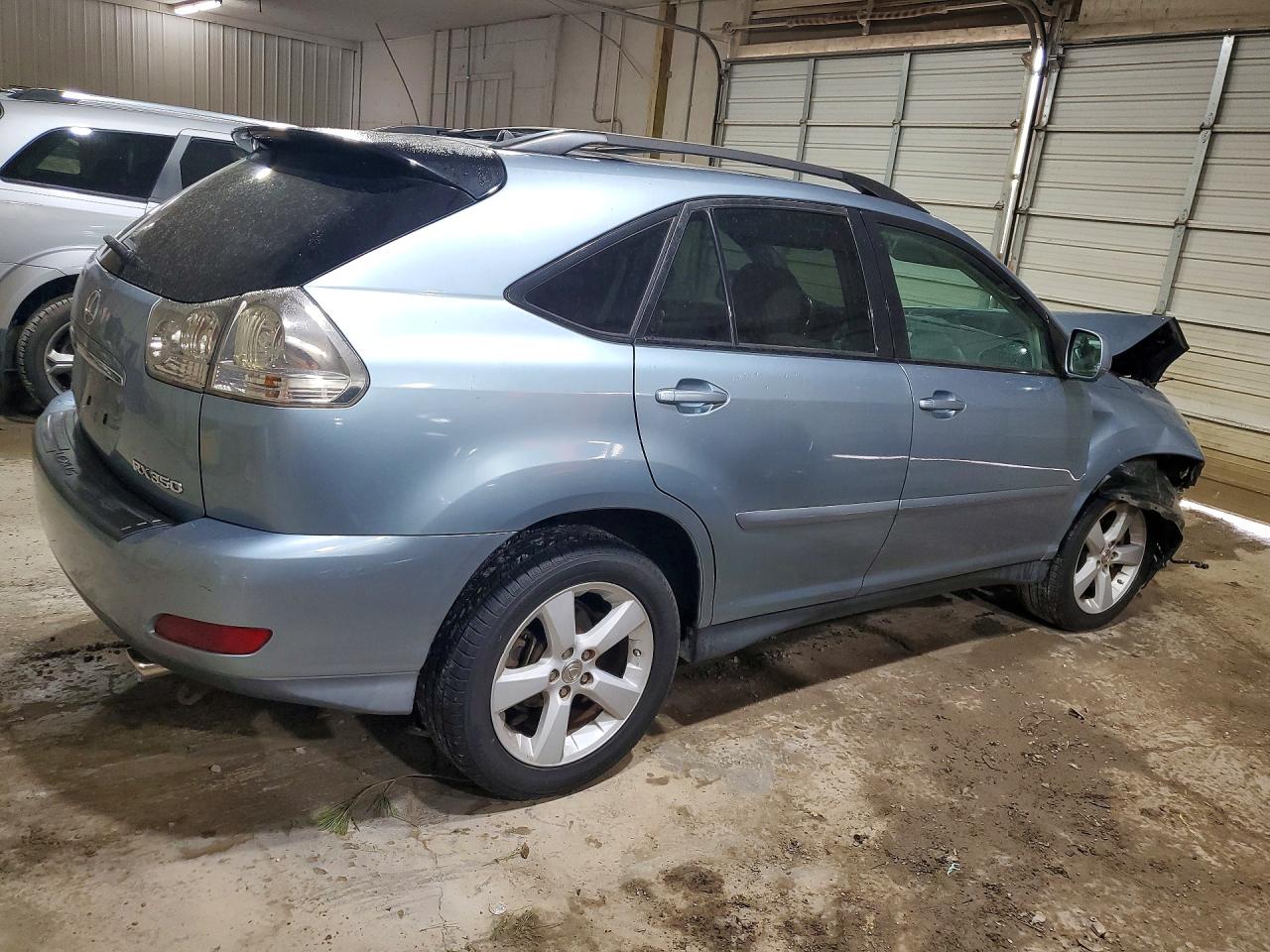 2007 Lexus Rx 350 Blue vin: 2T2GK31U87C006197