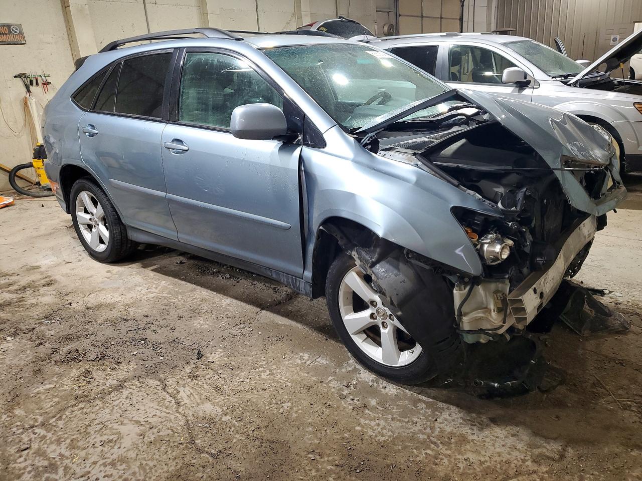 2007 Lexus Rx 350 Blue vin: 2T2GK31U87C006197