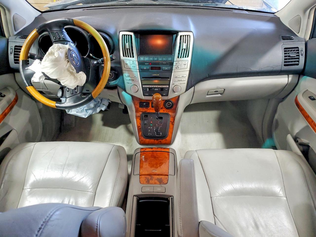 2007 Lexus Rx 350 Blue vin: 2T2GK31U87C006197