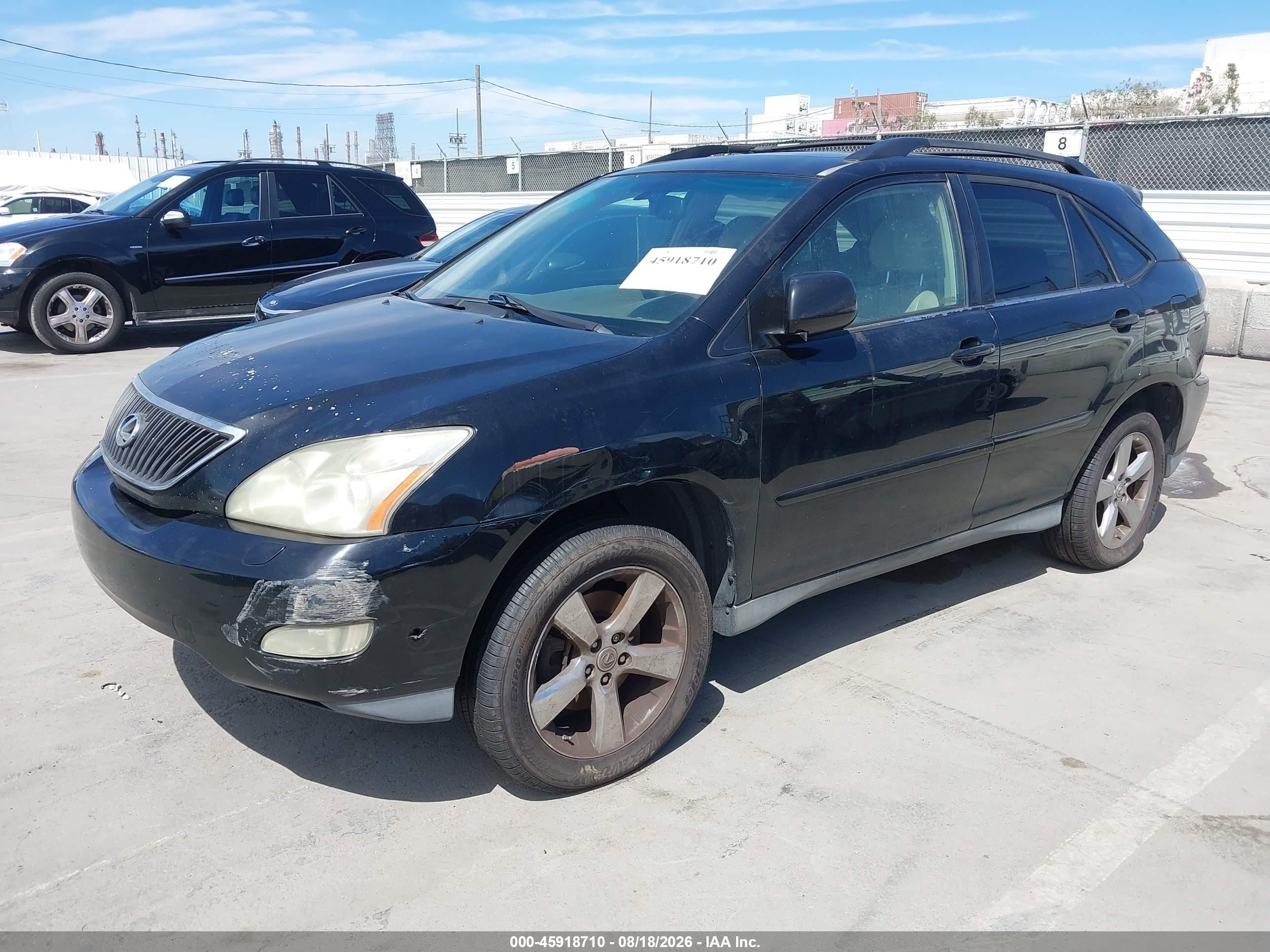 2007 Lexus Rx 350 Black vin: 2T2GK31U87C015000