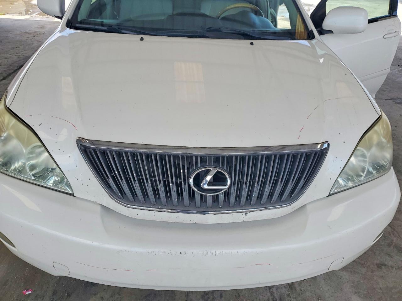 2007 Lexus Rx 350 White vin: 2T2GK31U87C016650