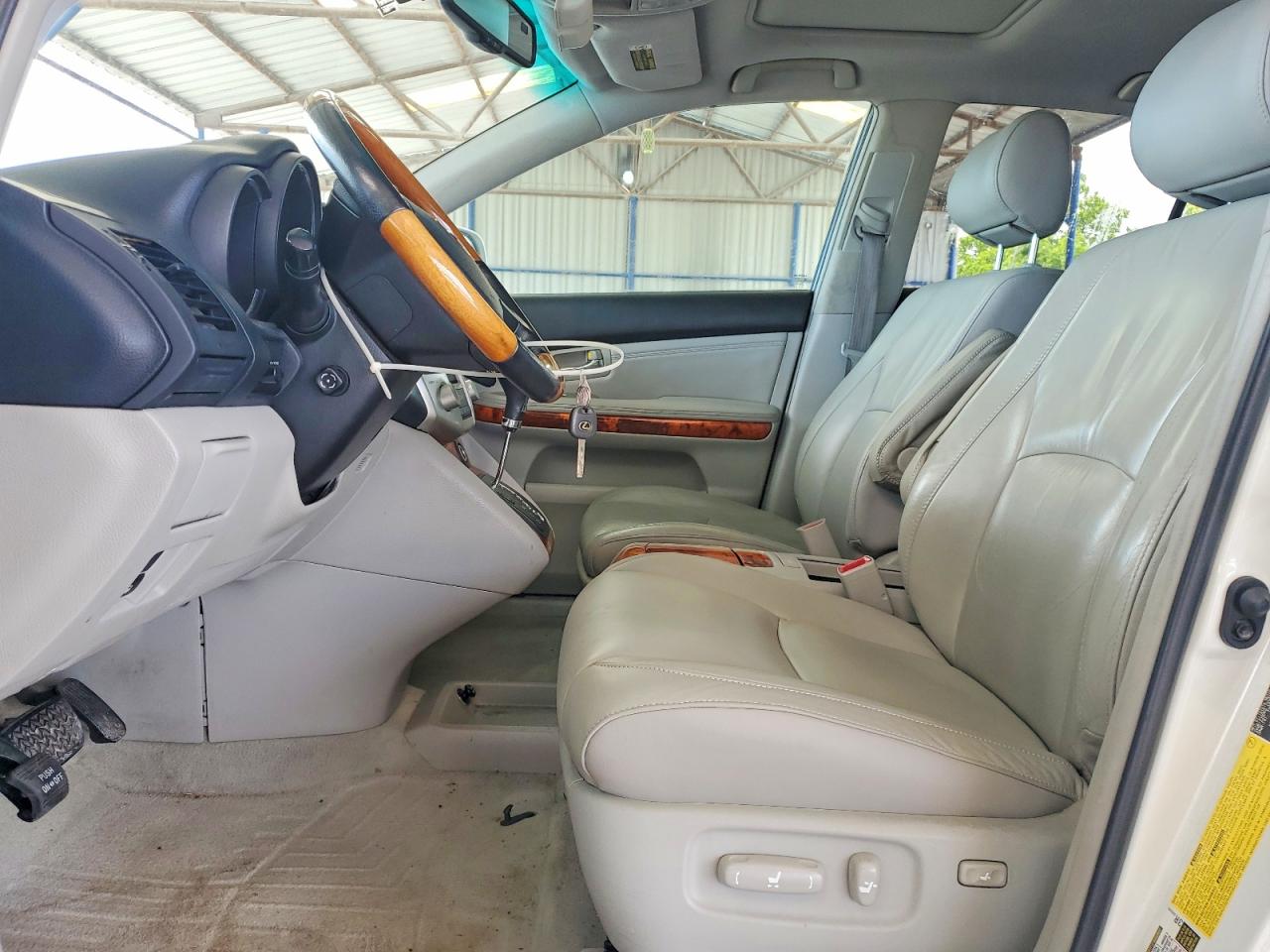 2007 Lexus Rx 350 White vin: 2T2GK31U87C016650