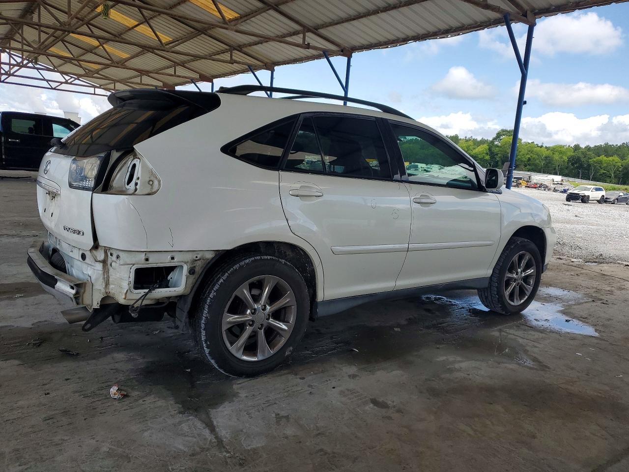 2007 Lexus Rx 350 White vin: 2T2GK31U87C016650