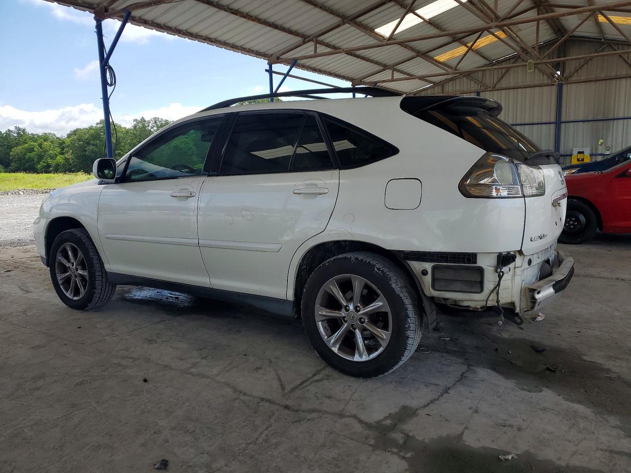 2007 Lexus Rx 350 White vin: 2T2GK31U87C016650
