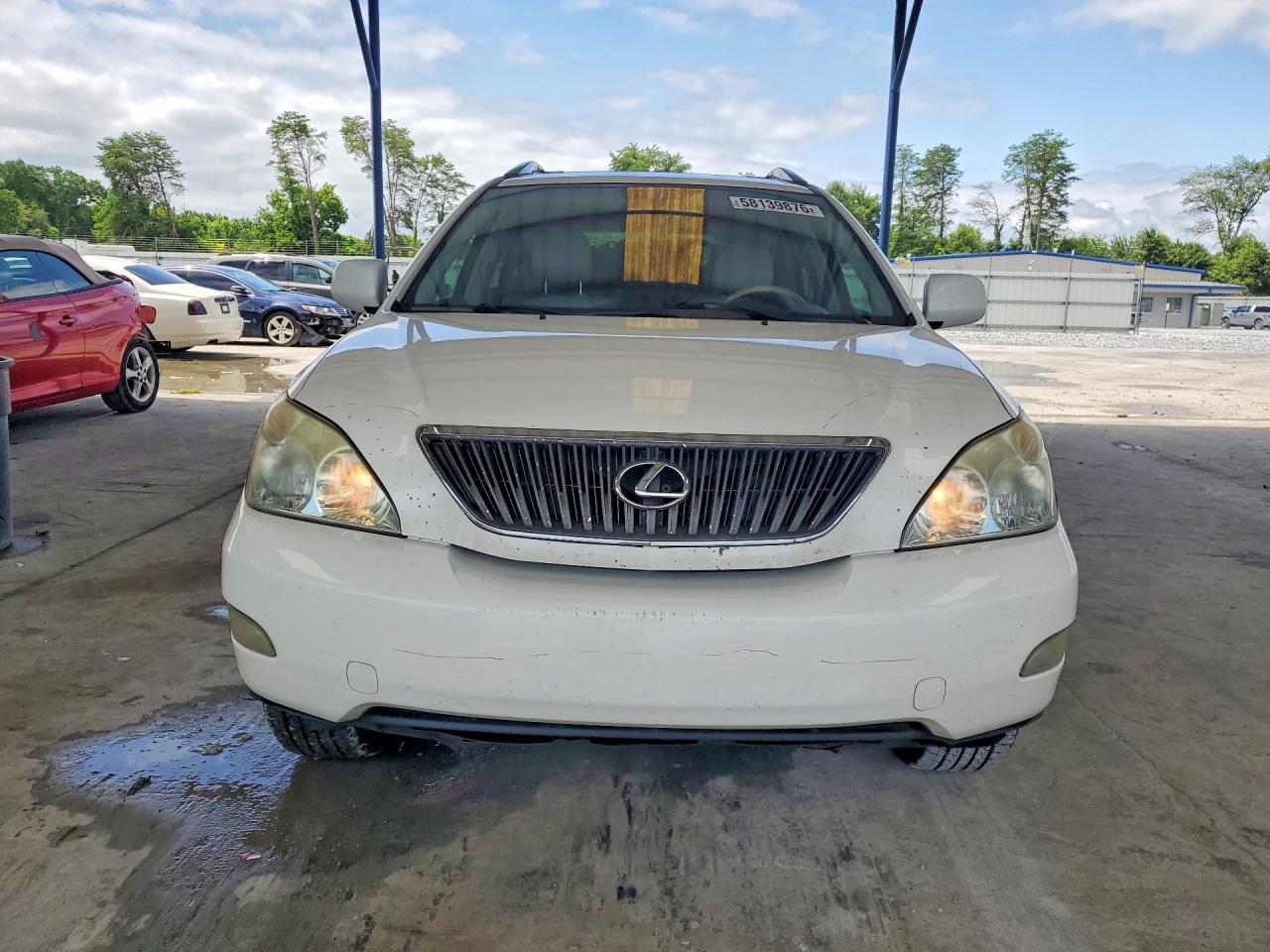 2007 Lexus Rx 350 White vin: 2T2GK31U87C016650