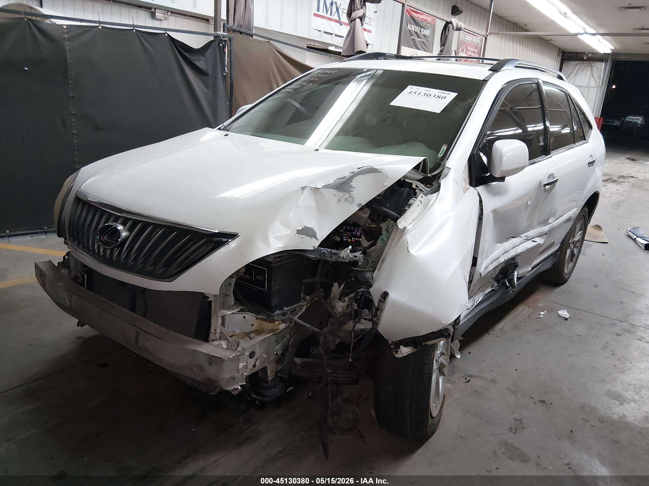 2008 Lexus Rx 350   White vin: 2T2GK31U88C028413
