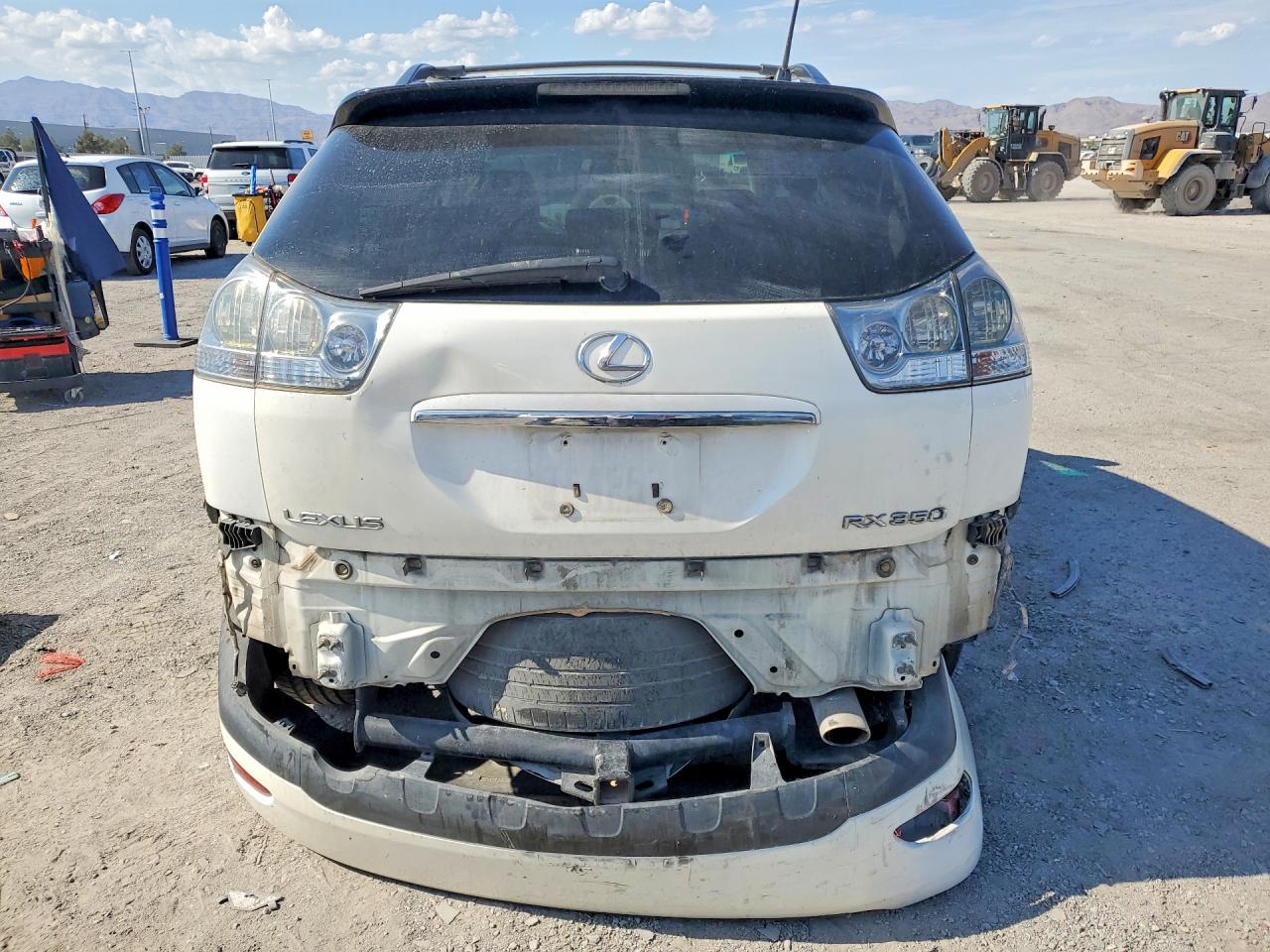 2008 Lexus Rx 350 White vin: 2T2GK31U88C028671