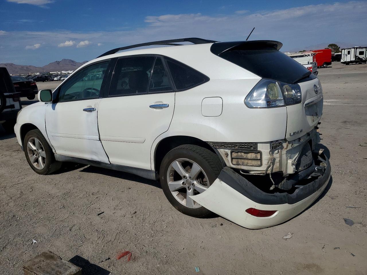 2008 Lexus Rx 350 White vin: 2T2GK31U88C028671