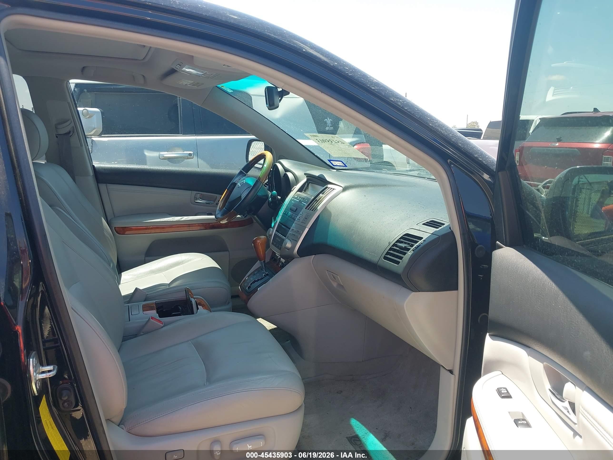 2008 Lexus Rx 350   Черный vin: 2T2GK31U88C038407