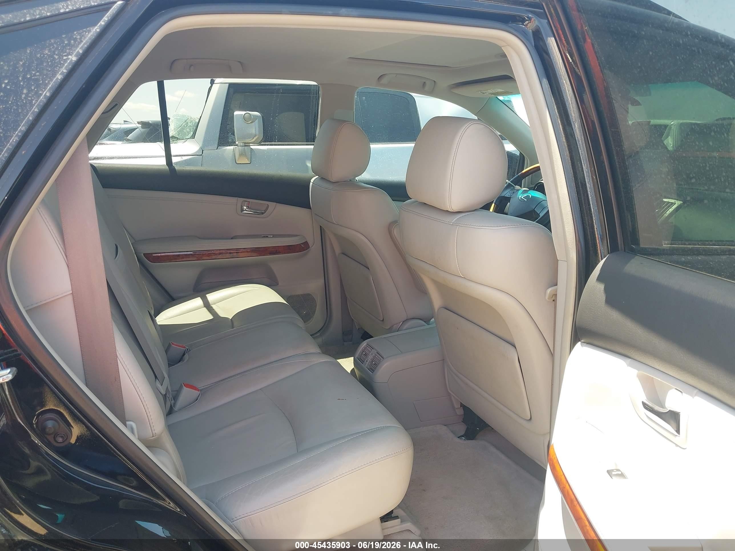 2008 Lexus Rx 350   Черный vin: 2T2GK31U88C038407
