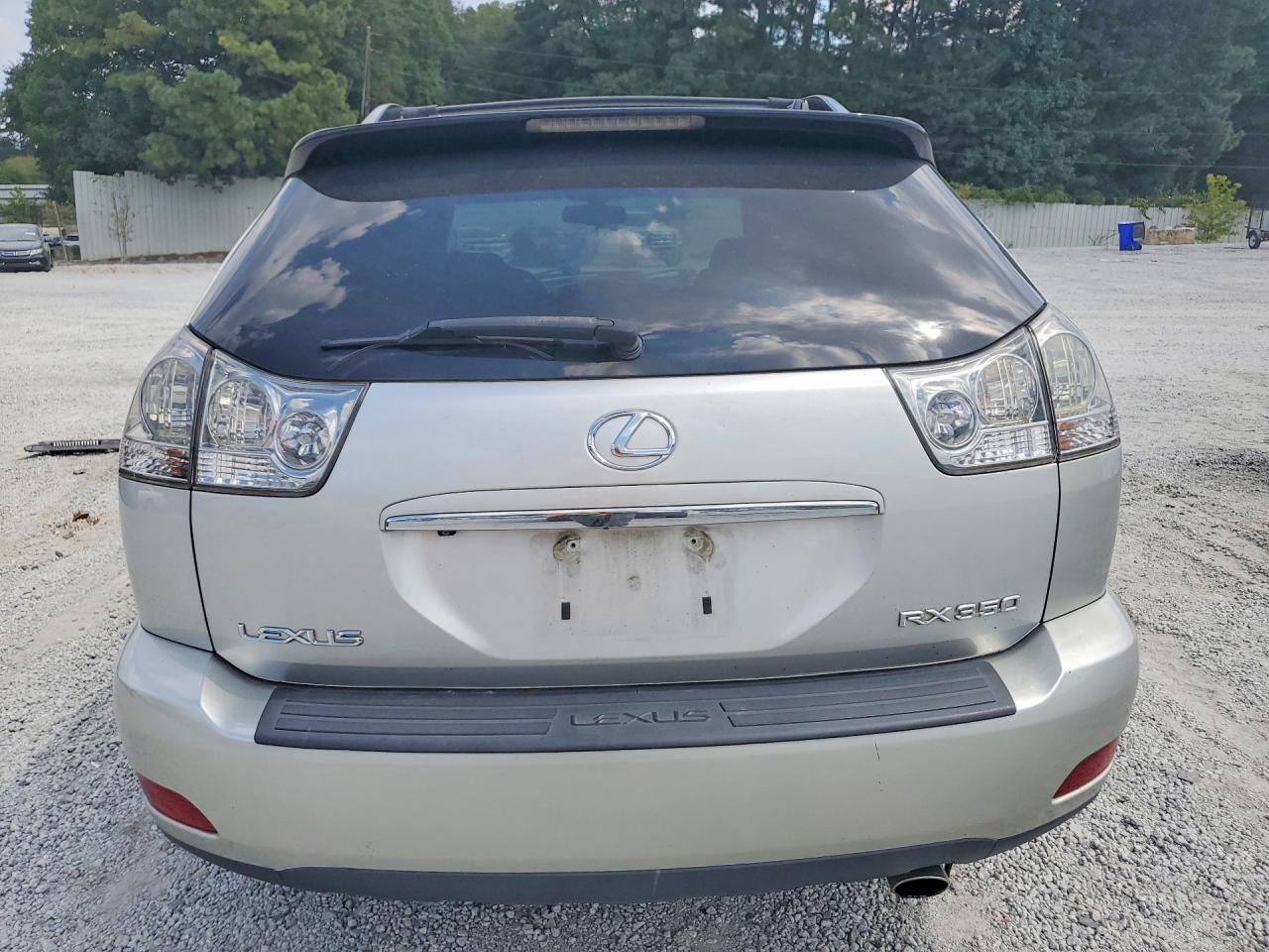 2008 Lexus Rx 350 Silver vin: 2T2GK31U88C041954