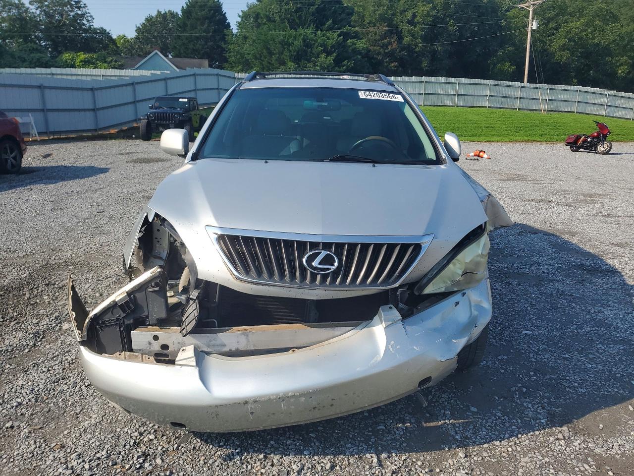 2008 Lexus Rx 350 Silver vin: 2T2GK31U88C043221