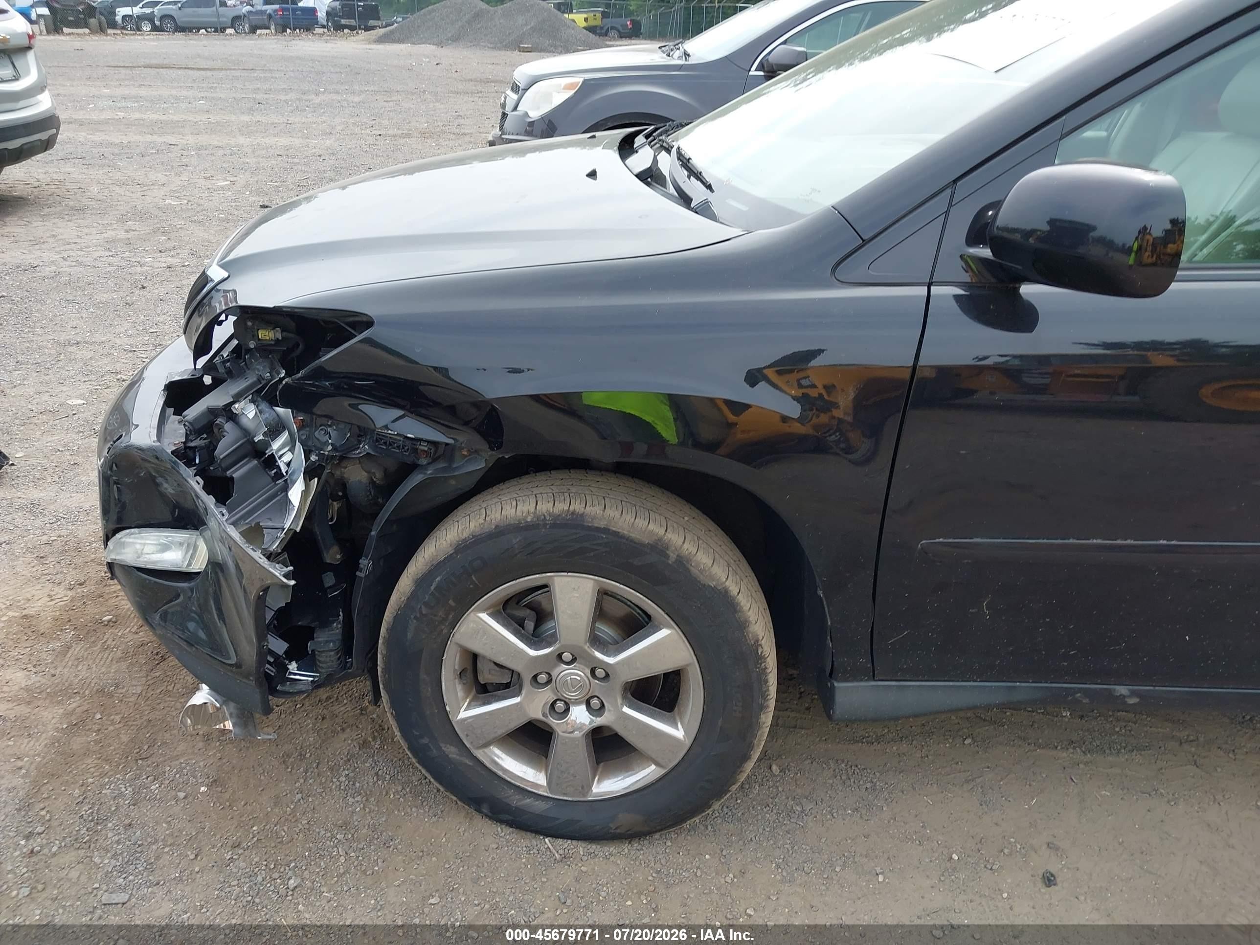 2008 Lexus Rx 350   Black vin: 2T2GK31U88C046961