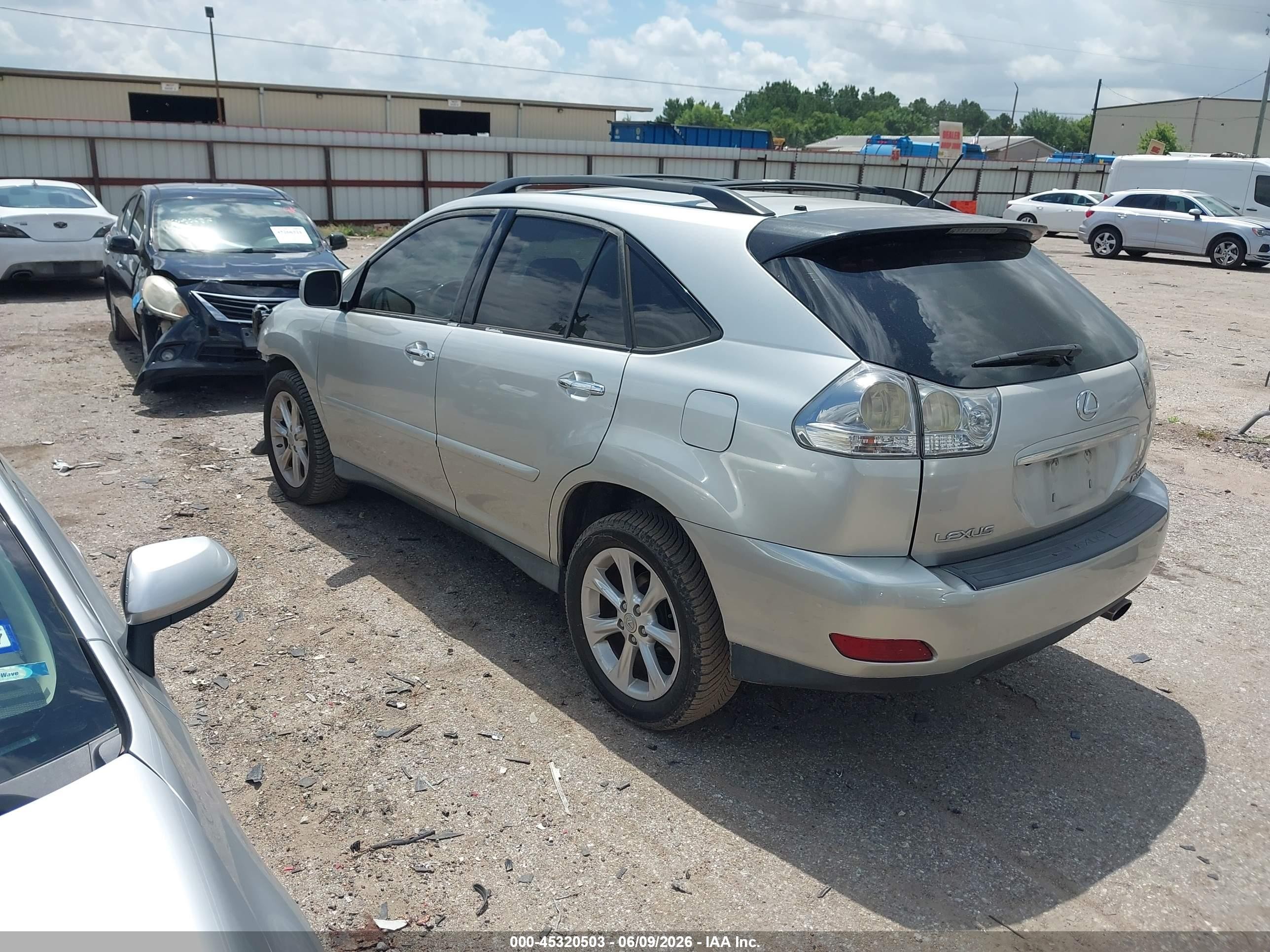 2008 Lexus Rx 350 Silver vin: 2T2GK31U88C051397