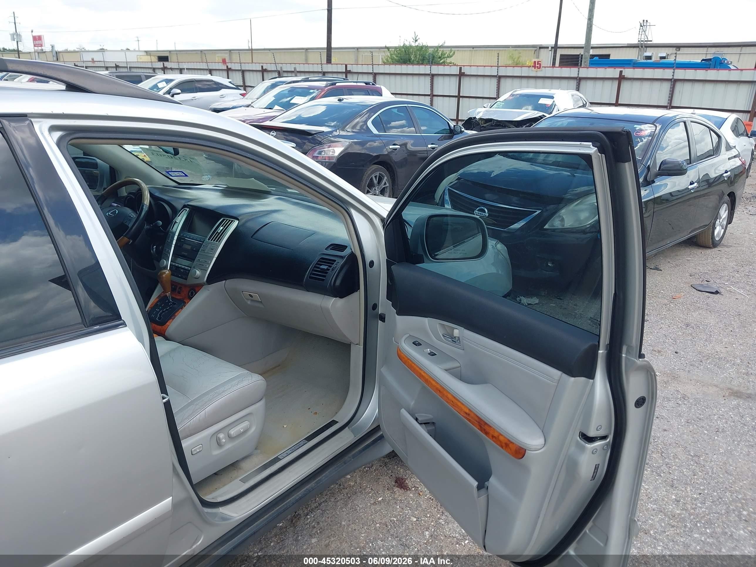 2008 Lexus Rx 350 Silver vin: 2T2GK31U88C051397